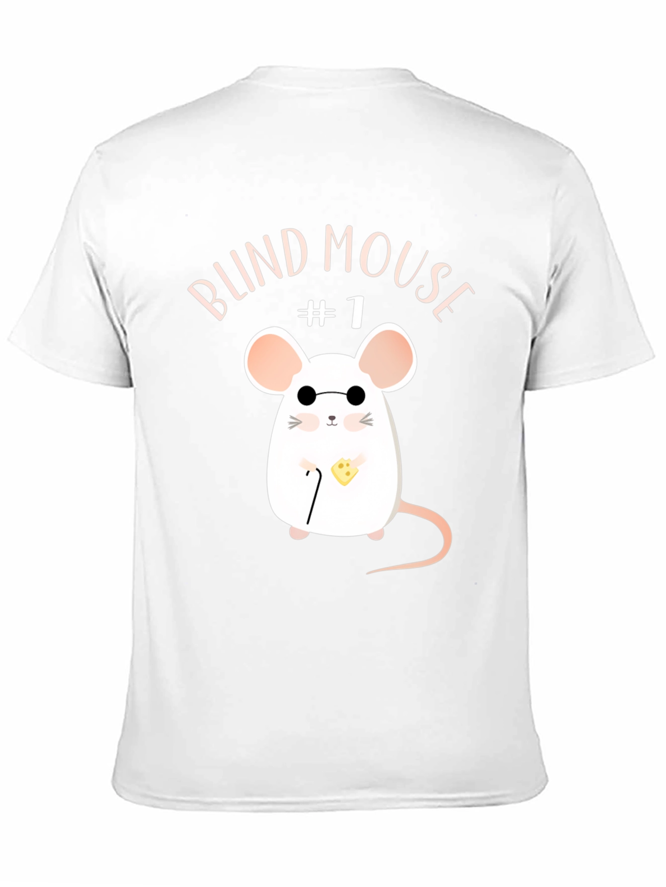 Black Blind Mouse #1 Graphic T-Shirt view 11