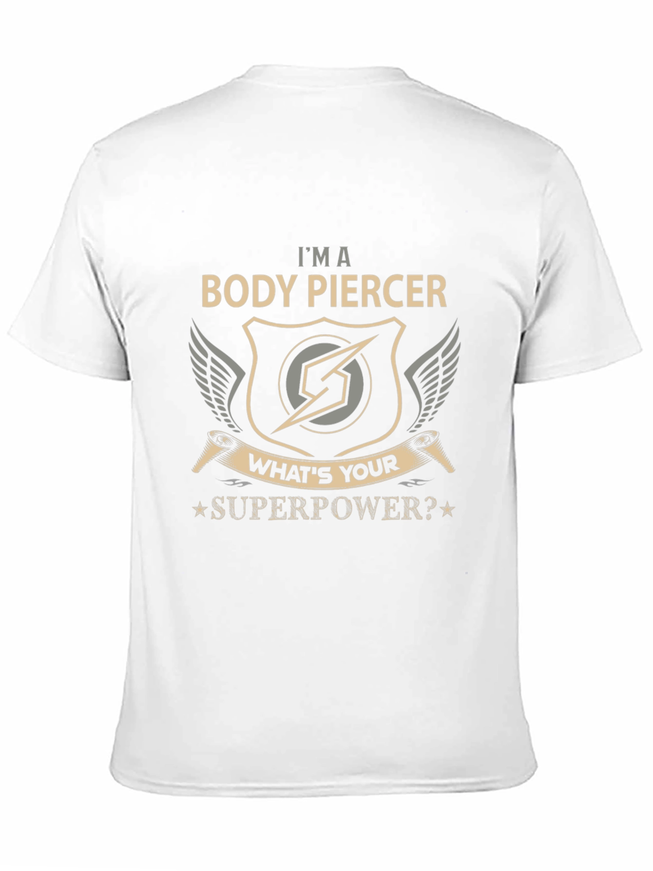 Body Piercer Superpower Graphic Tee - 11