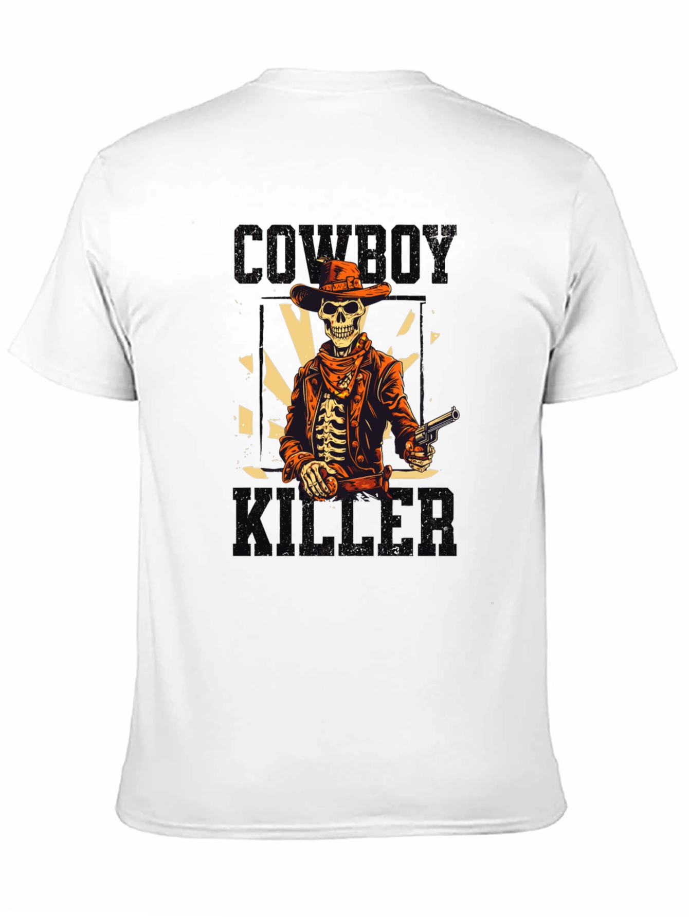 Black Cowboy Killer Graphic T-Shirt view 11