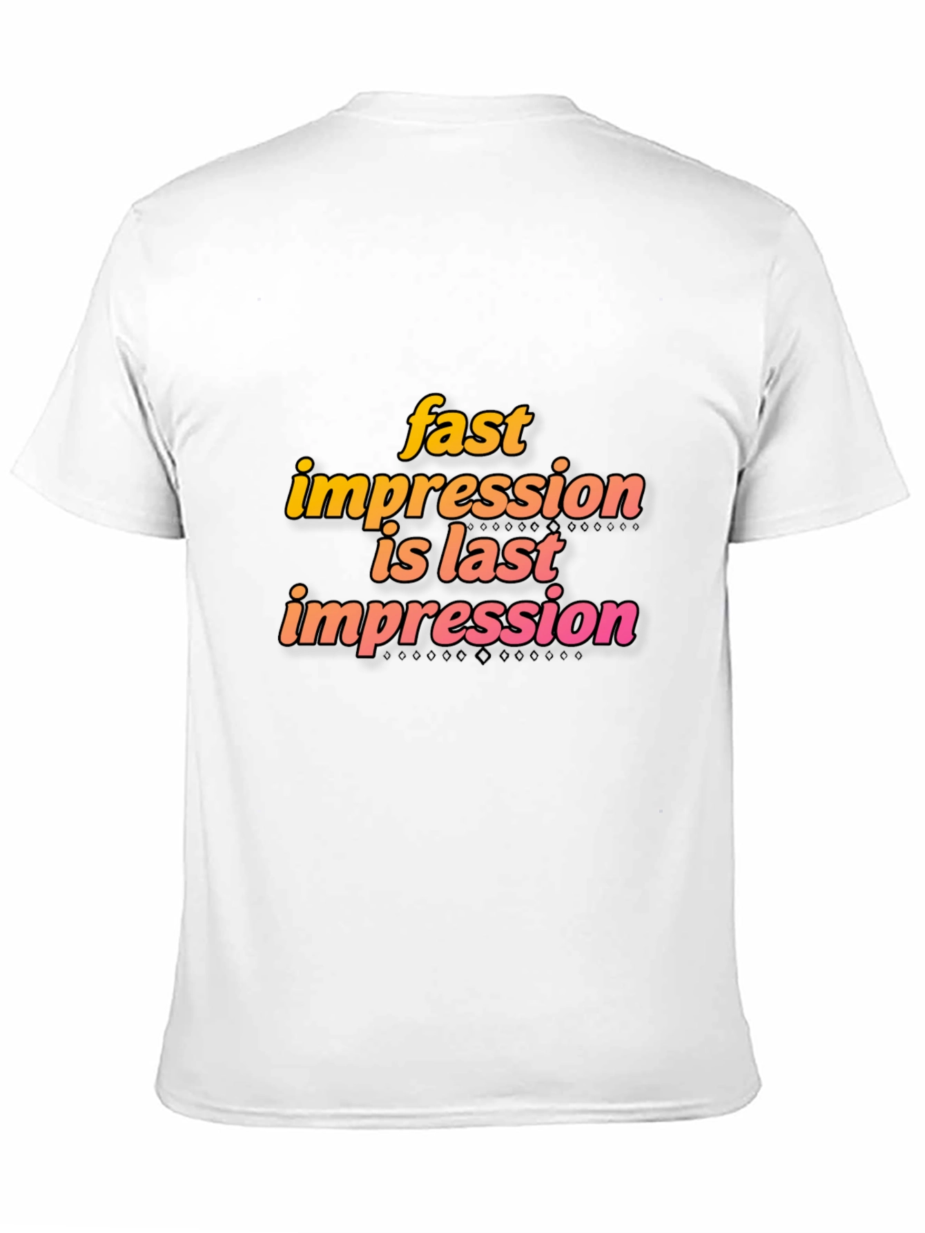 Black Fast Impression Tee - Stylish Black Cotton Blend T-Shirt view 11
