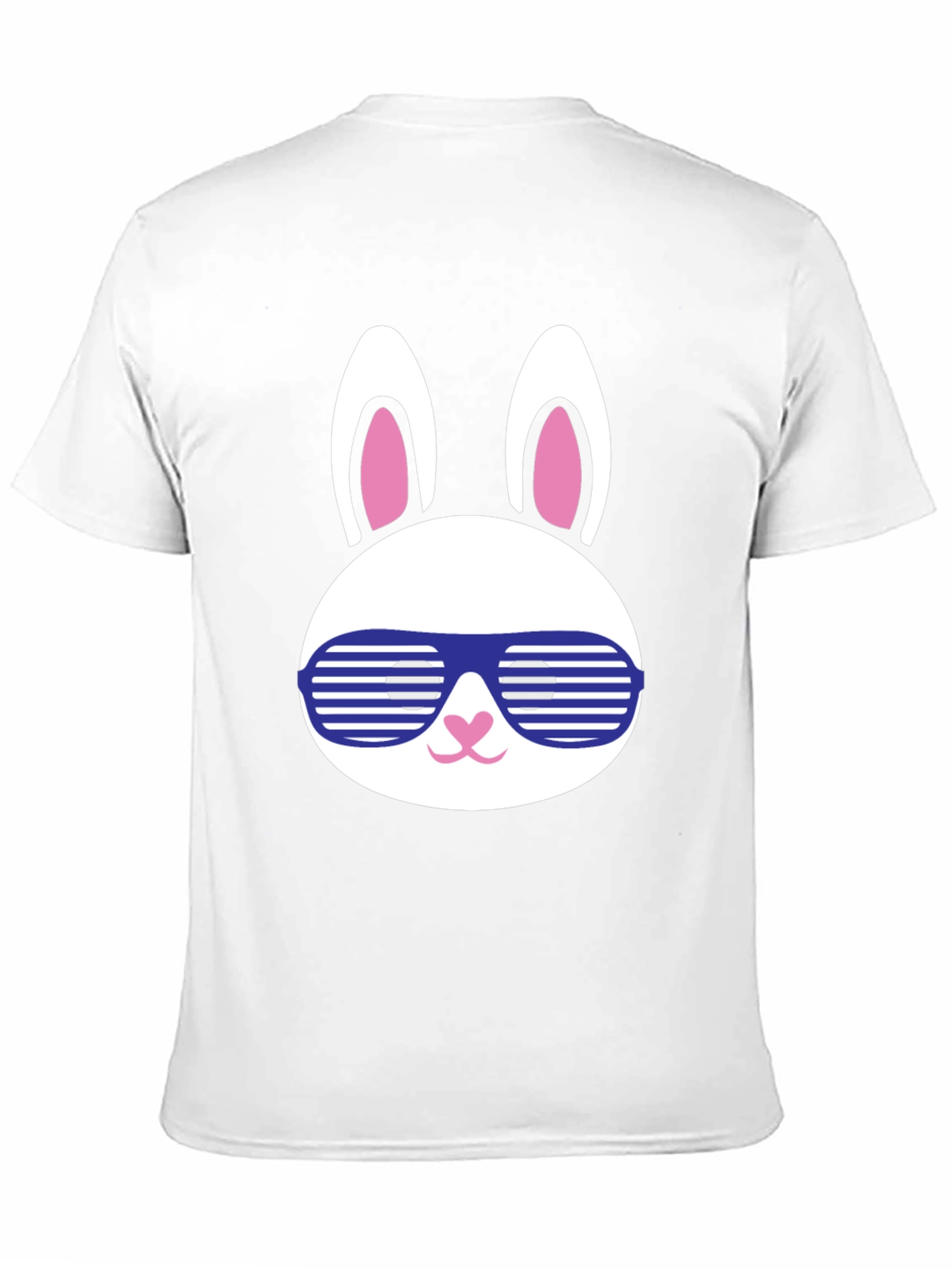 Black Cool Bunny Graphic Tee view 11