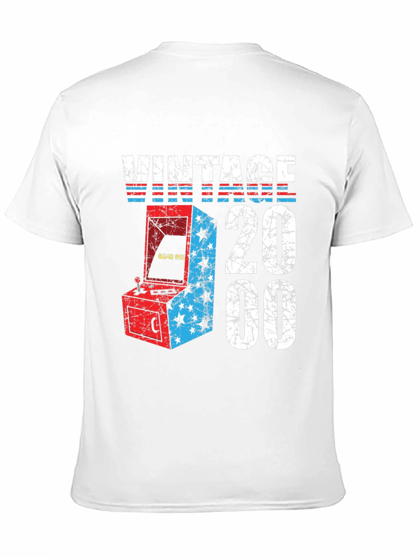 Black Vintage 2000 Arcade T-Shirt view 11