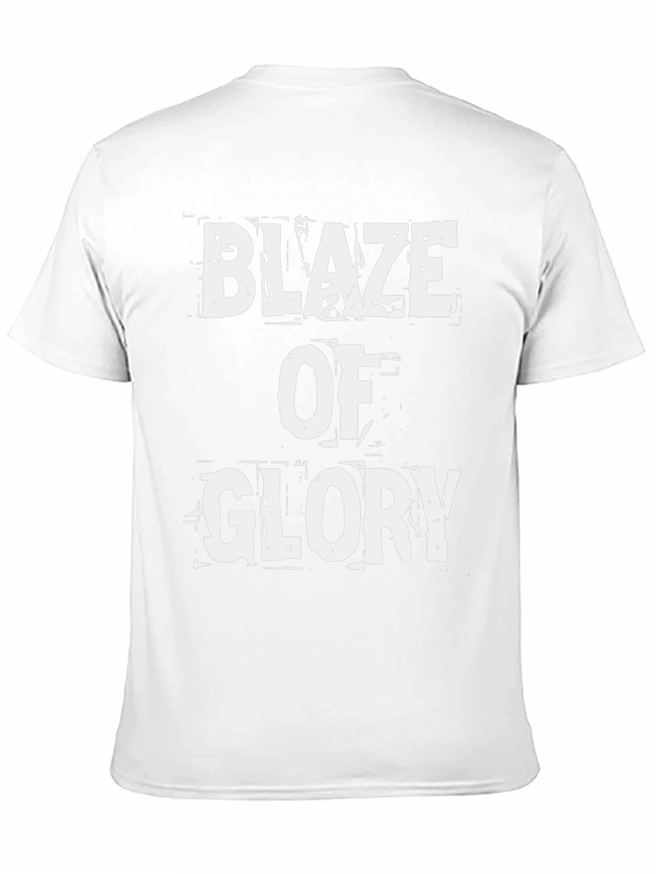 Black Blaze of Glory Graphic T-Shirt view 11
