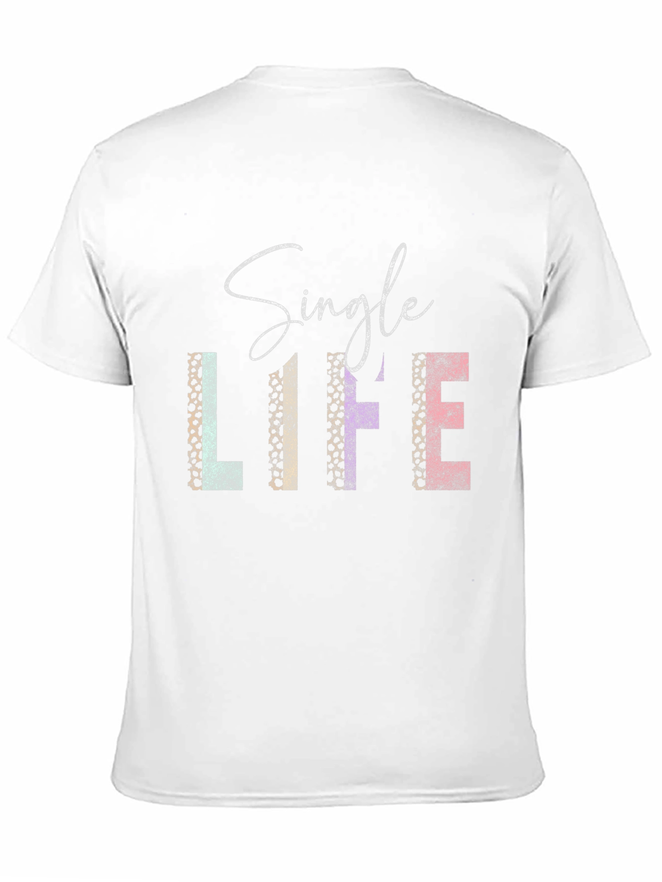 Black Single Life Graphic Tee view 11
