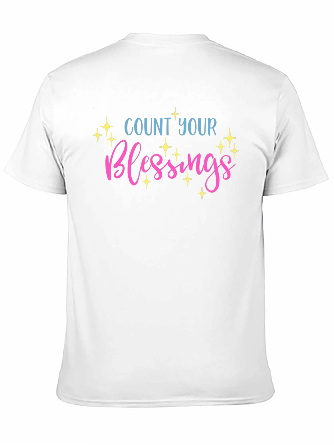 Black Count Your Blessings Graphic T-Shirt - Black view 11
