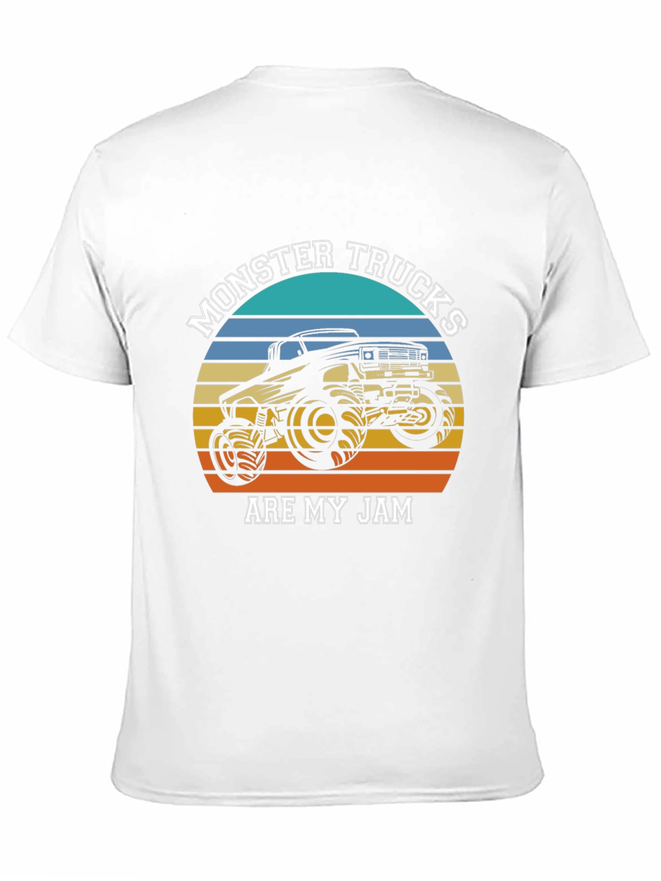 Black Monster Truck Jam Black T-Shirt view 11