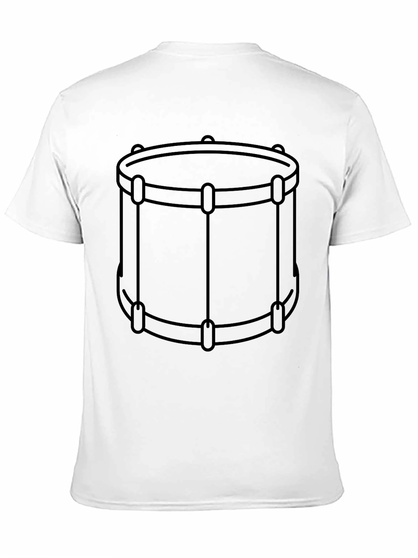 Black Drum Graphic Tee - Black view 11