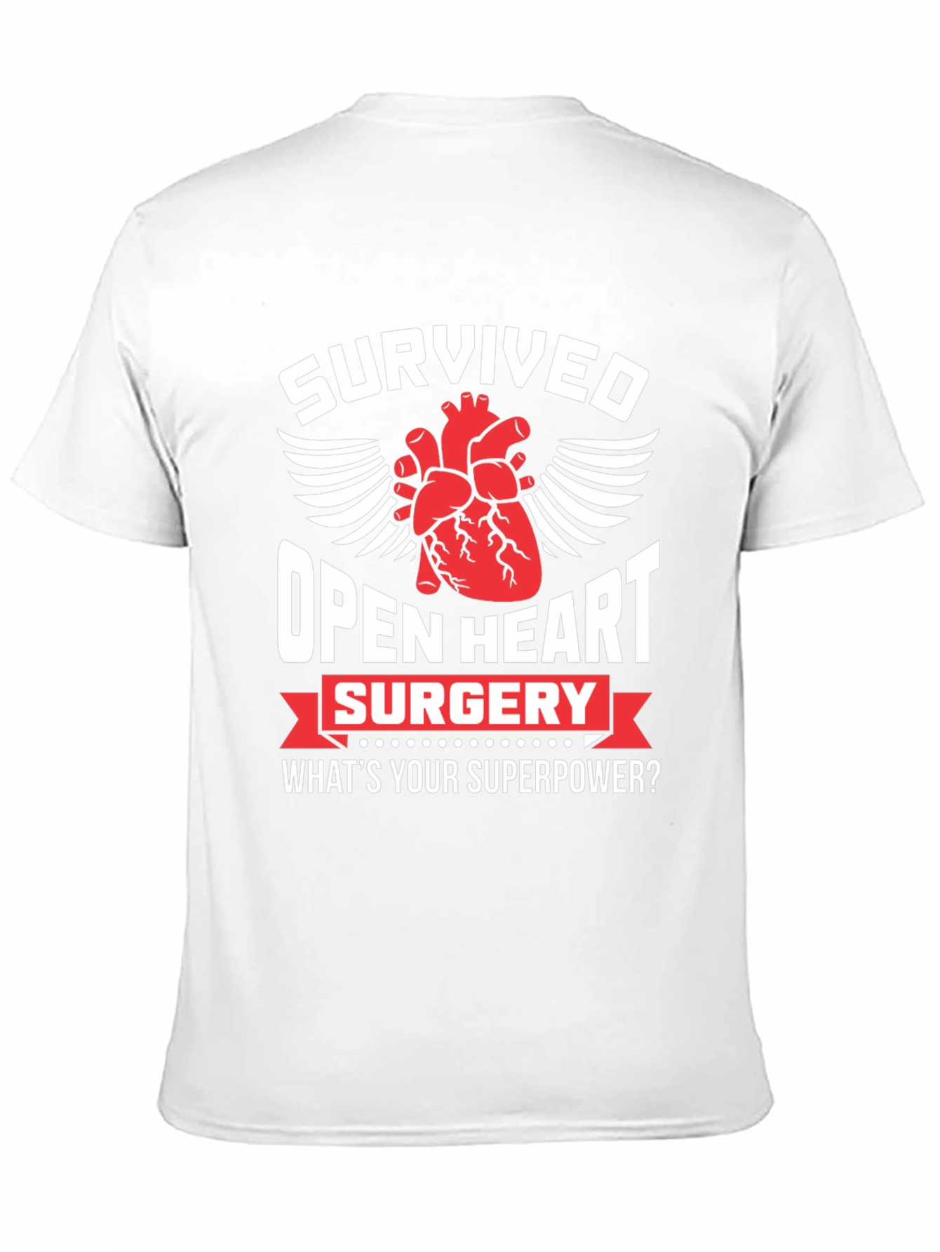 Open Heart Surgery Survivor T-Shirt - 11