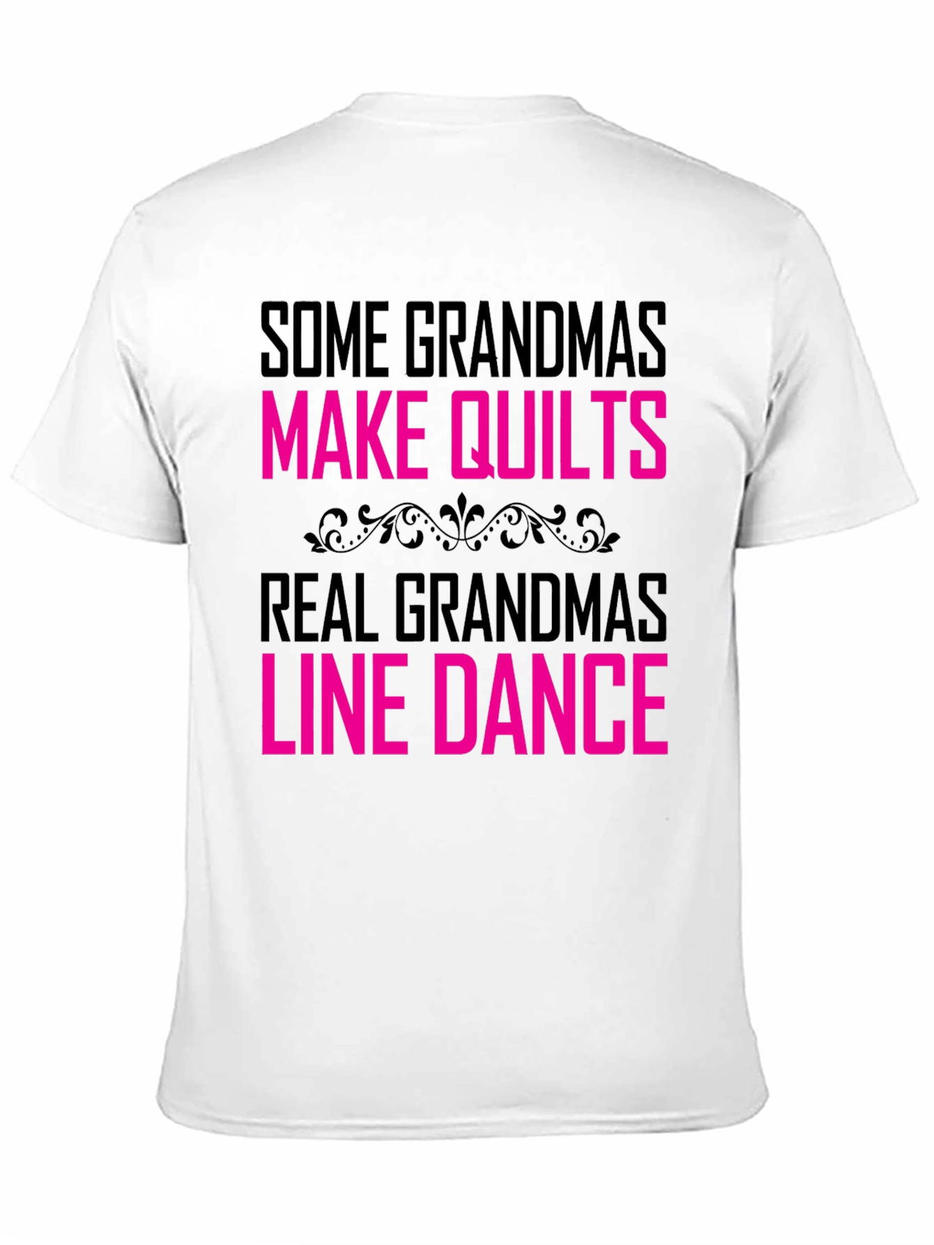 Black Funny Grandma Line Dance T-Shirt view 11