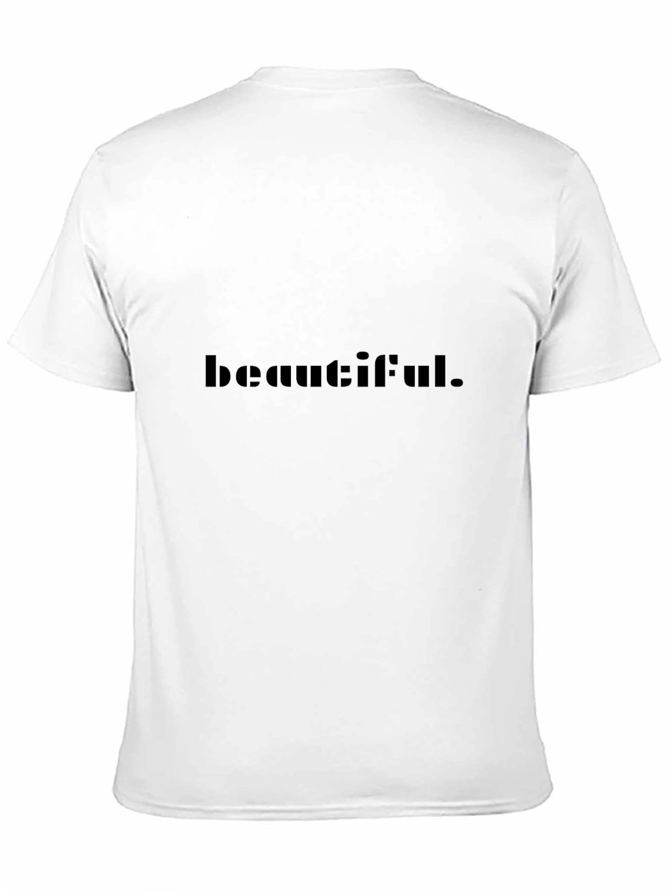 Black Beautiful Statement Black T-Shirt view 11