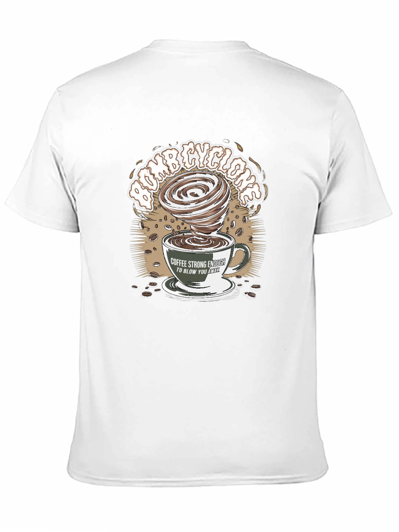 Black Bomb Cyclone Coffee T-Shirt view 11