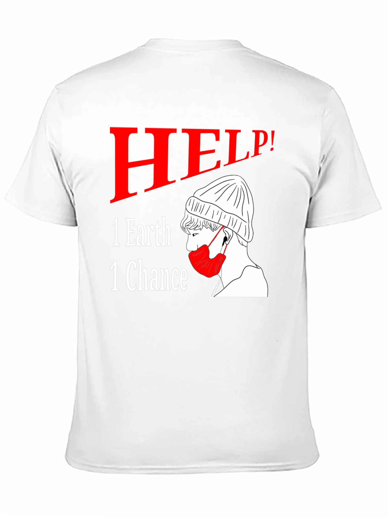 Black One Earth One Chance Graphic Tee view 11