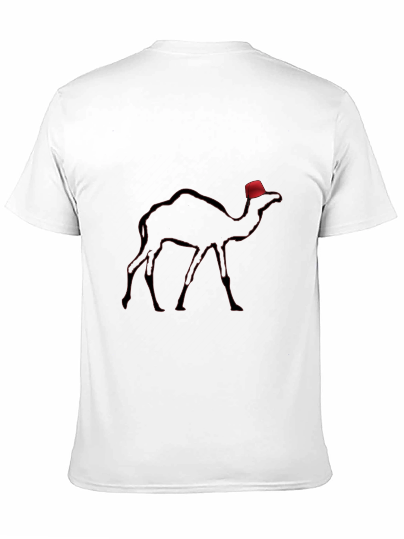 Black Camel Fedora T-Shirt - Classic Black Tee view 11