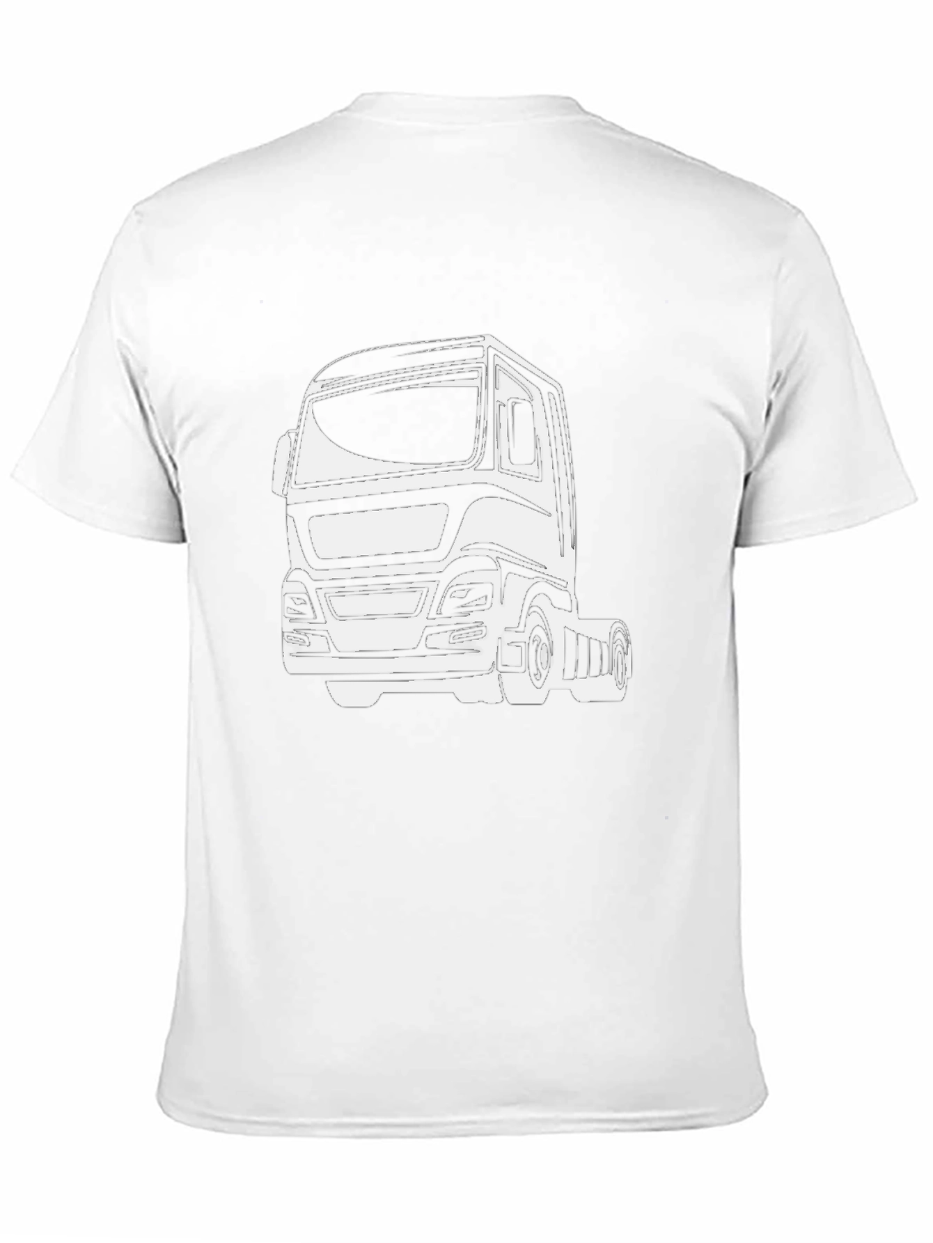 Black Truck Graphic T-Shirt - Black view 11