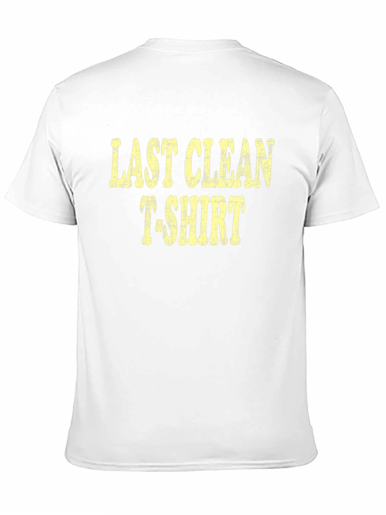 Black Last Clean T-Shirt Funny Graphic Tee view 11