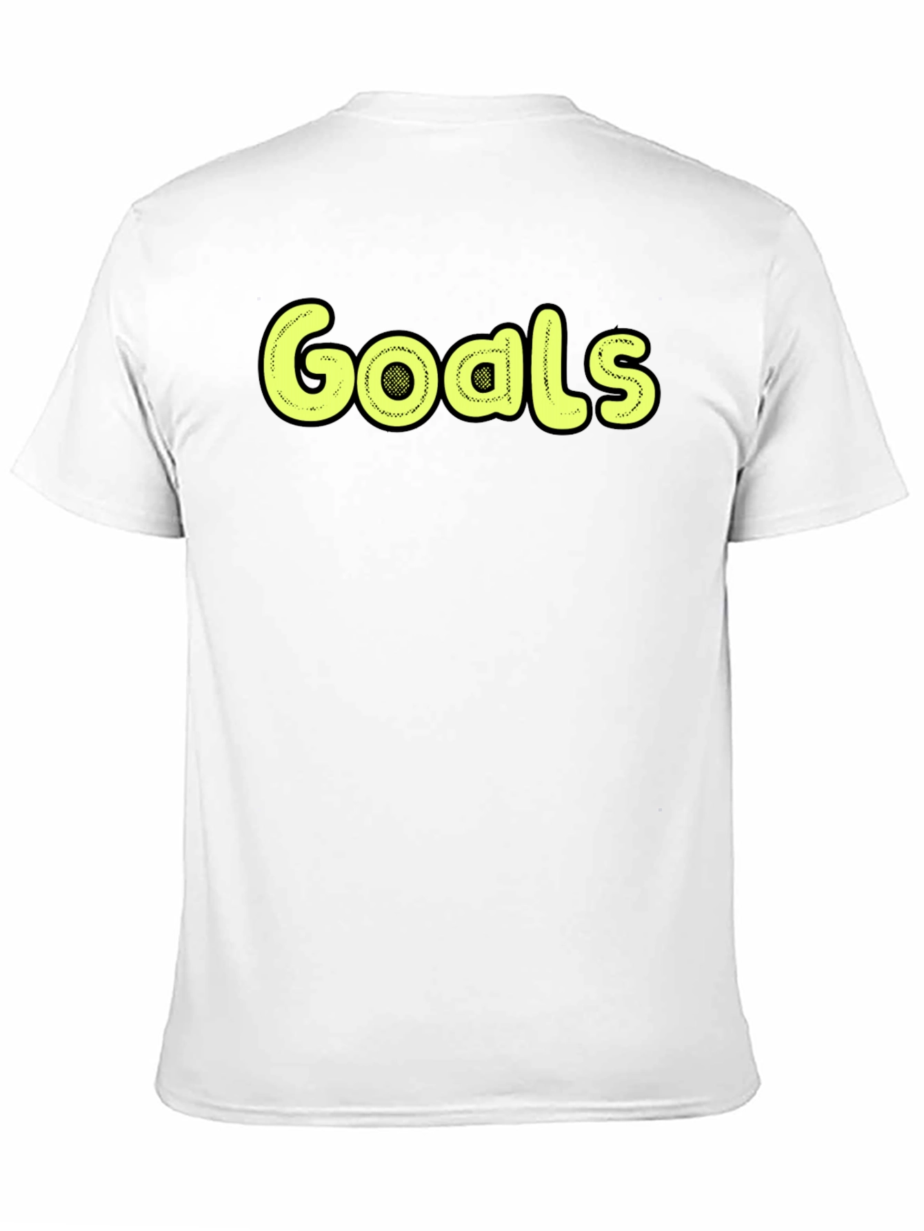 Black Goals Graphic Tee - Stylish Black T-Shirt view 11