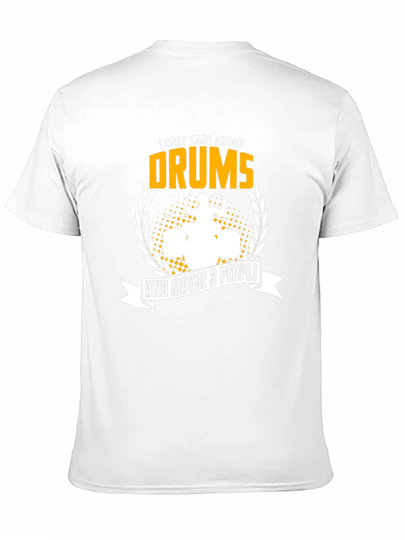 Black Drum Lover T-Shirt - Music Gift view 11