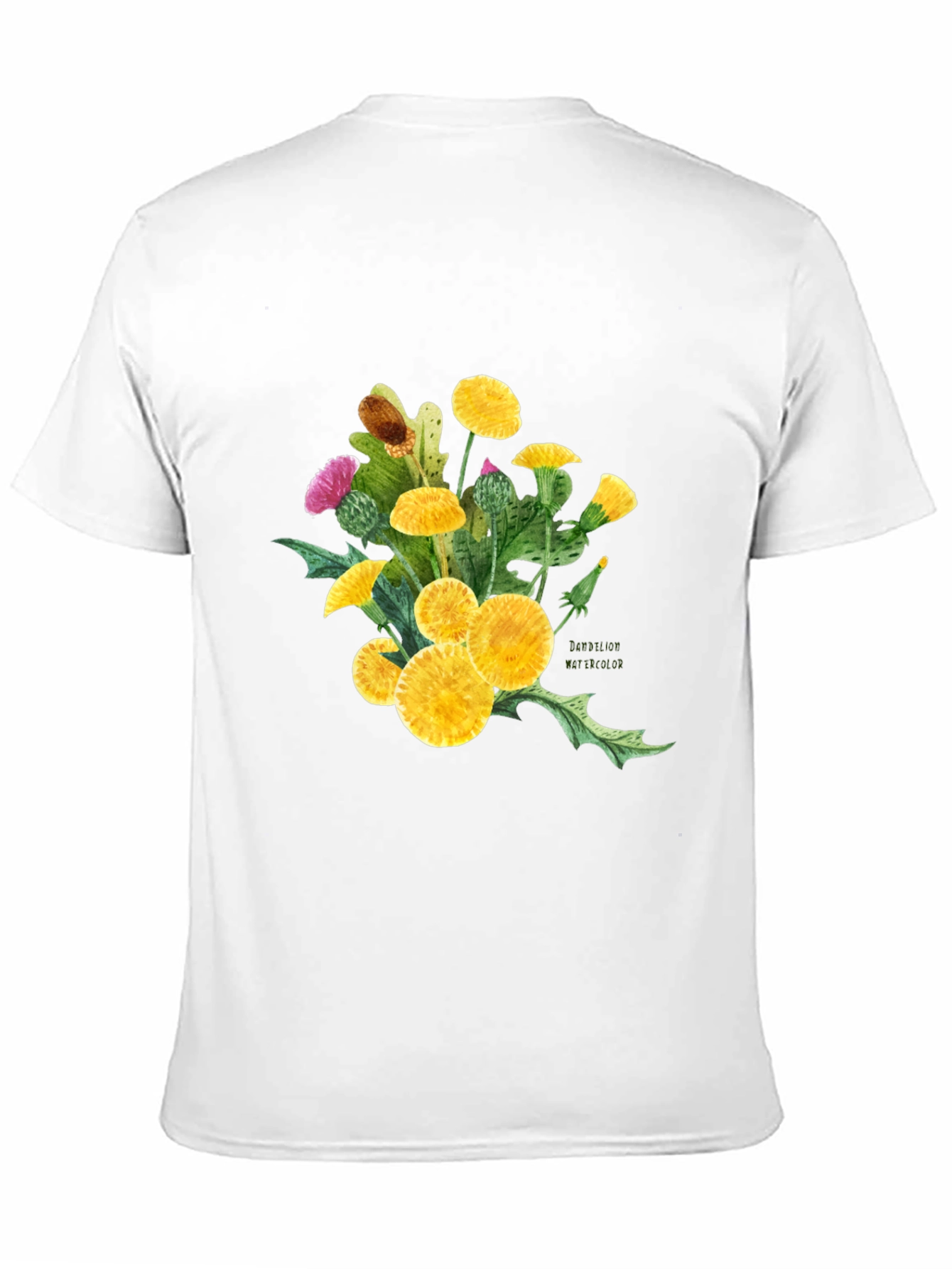 Black Floral Graphic T-Shirt - Stylish Menswear view 11