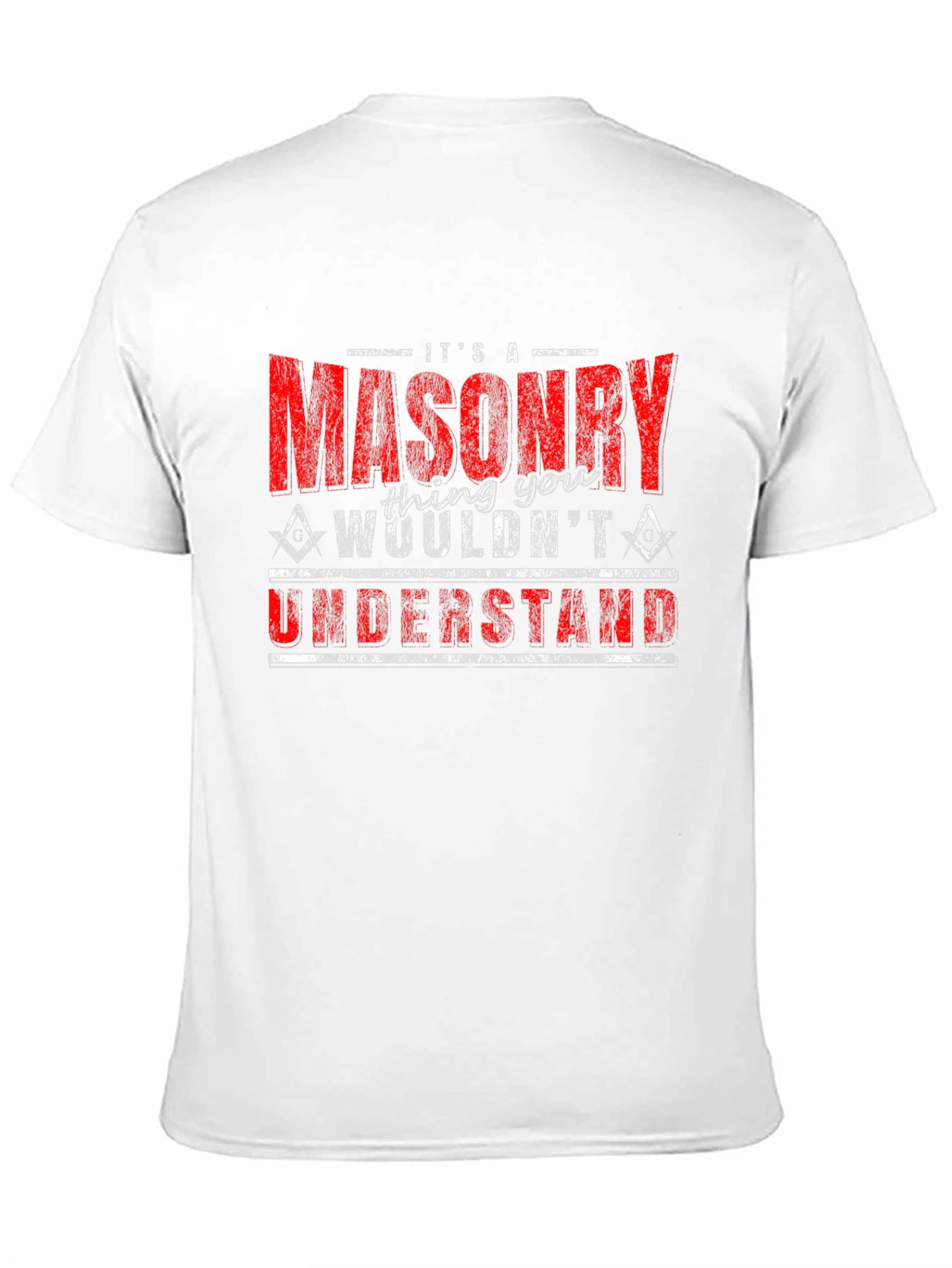 Black Masonry T-Shirt - It's a Masonry Thing view 11