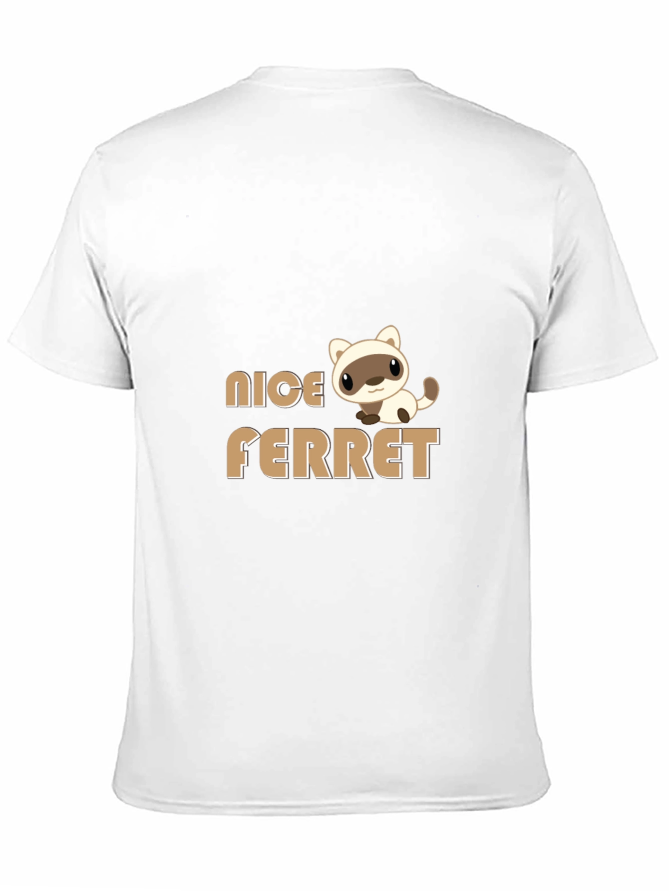 Black Nice Ferret T-Shirt view 11
