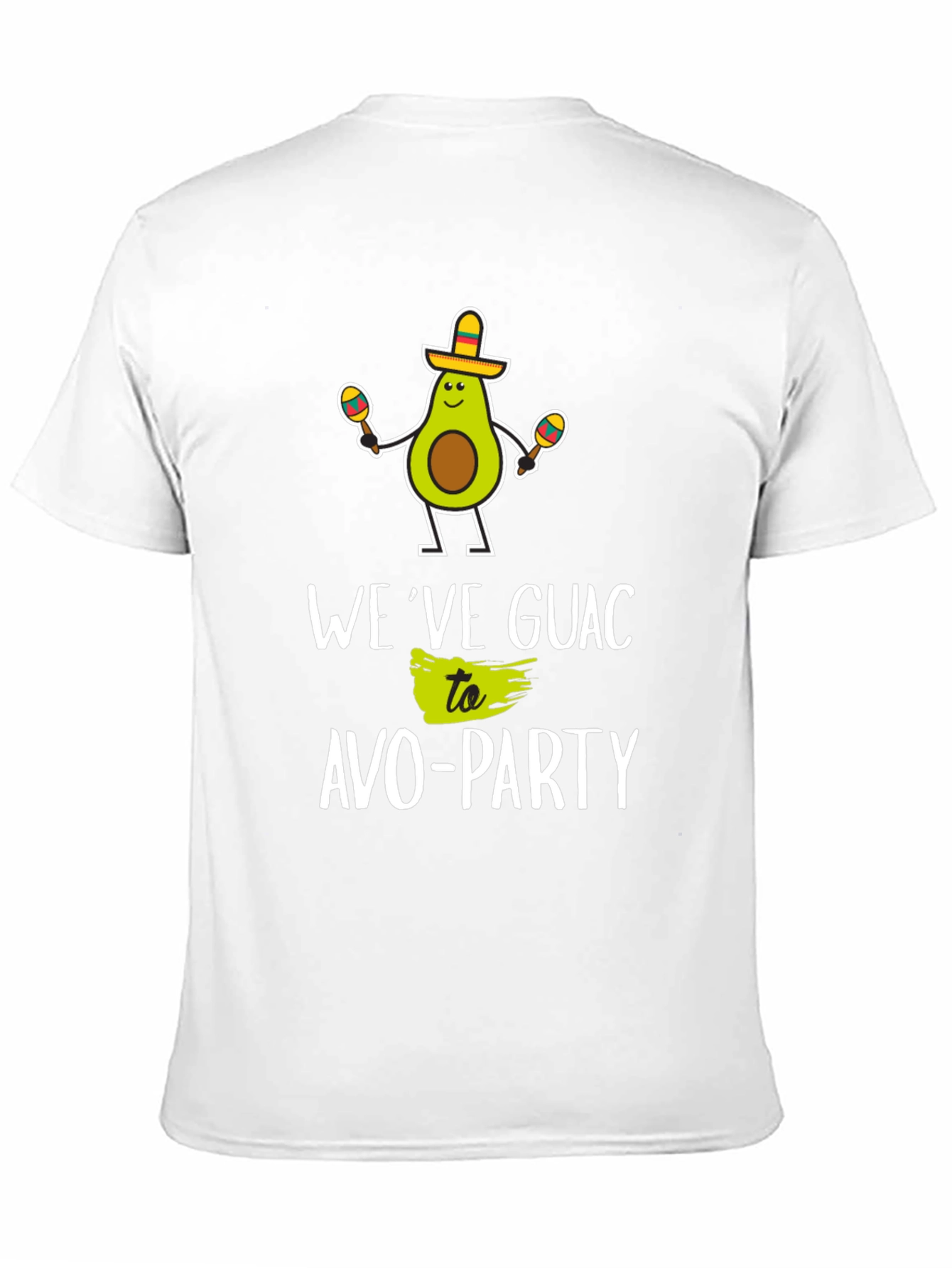 Funny Avocado Avo-Party T-Shirt - 11