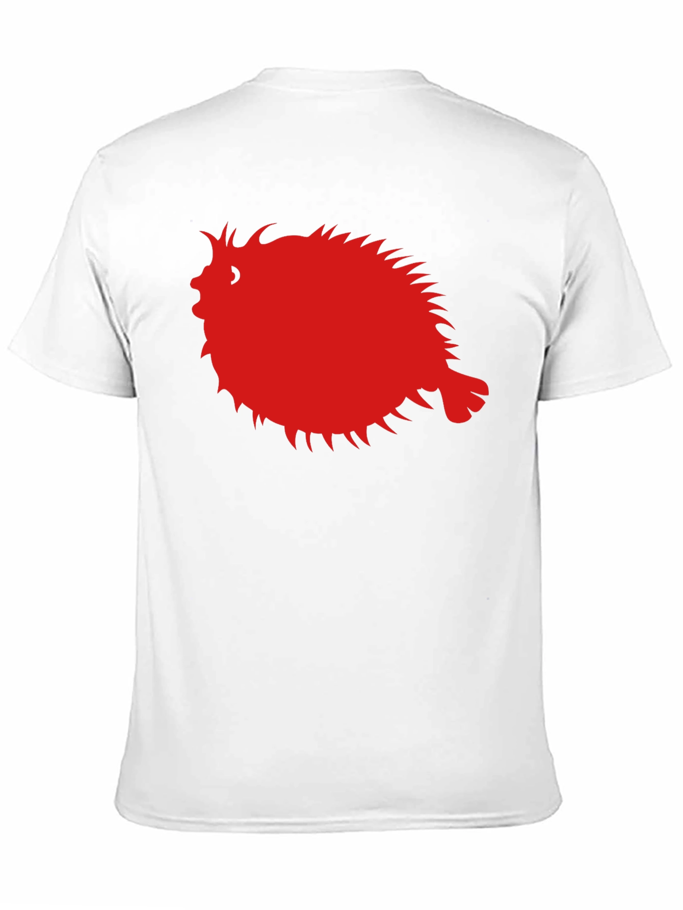 Black Pufferfish Graphic Tee - Black Cotton Comfort view 11