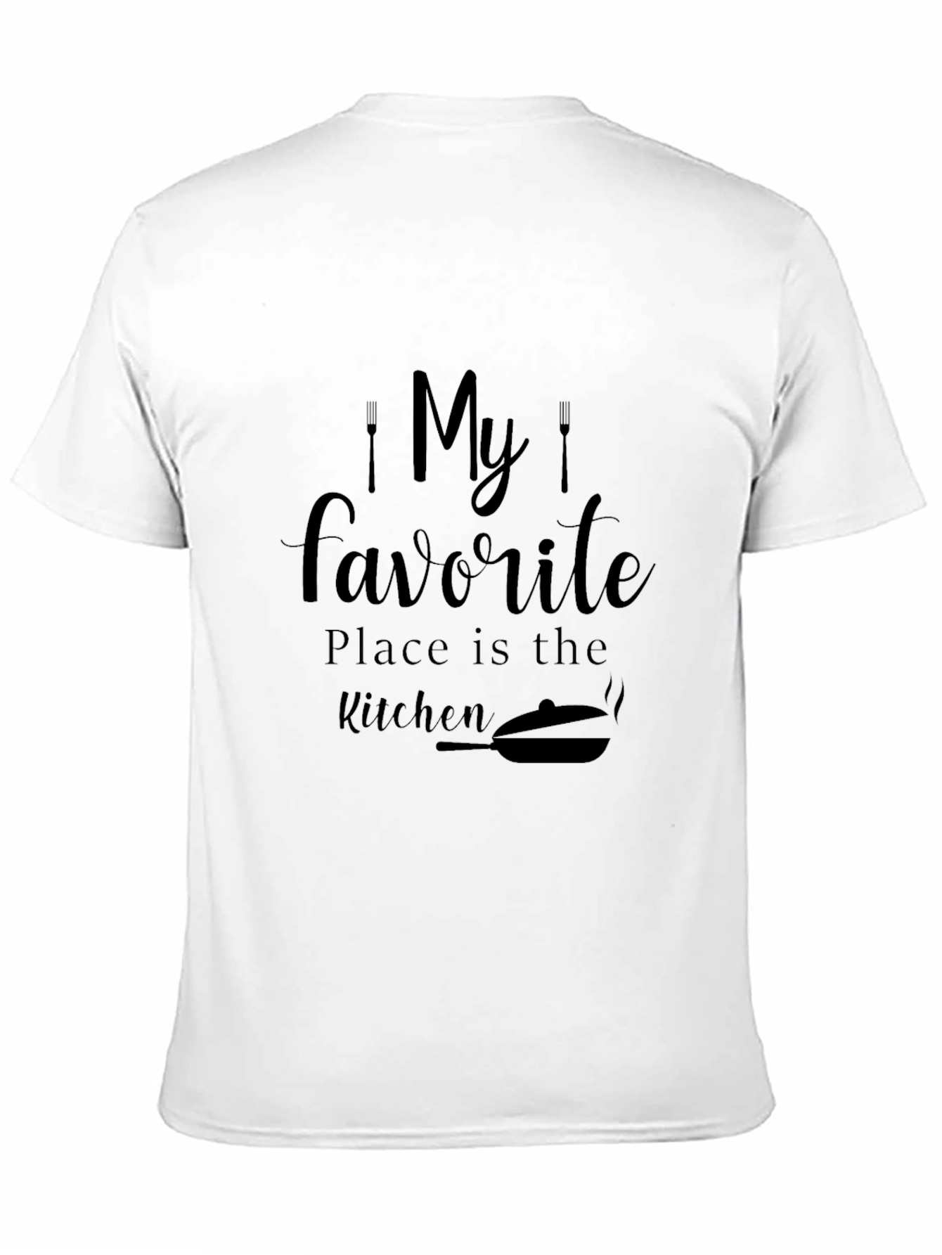 My Favorite Place is the Kitchen Graphic Tee - 11