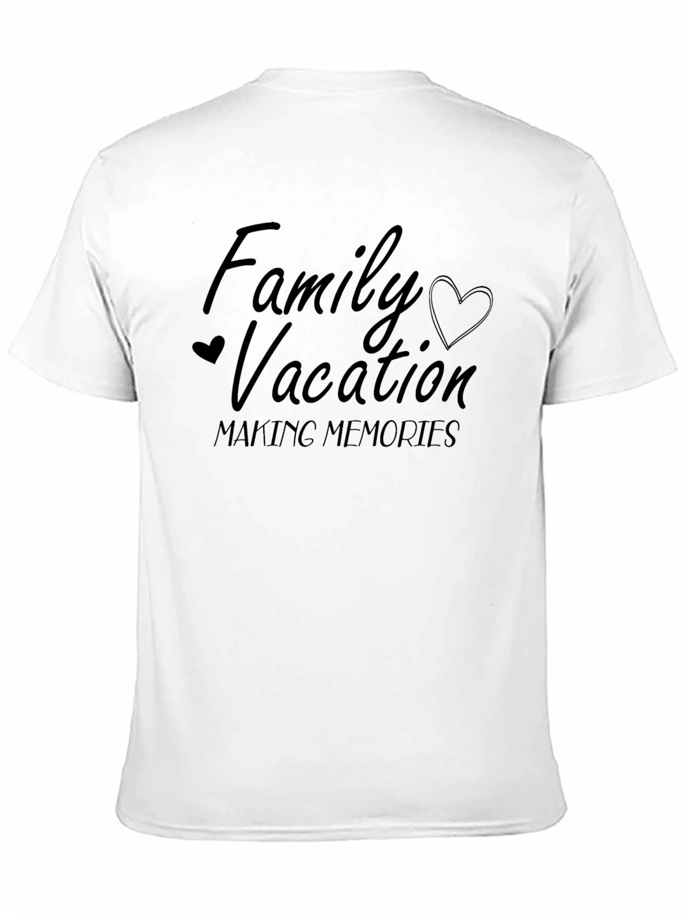 Black Family Vacation T-Shirt - Making Memories view 11