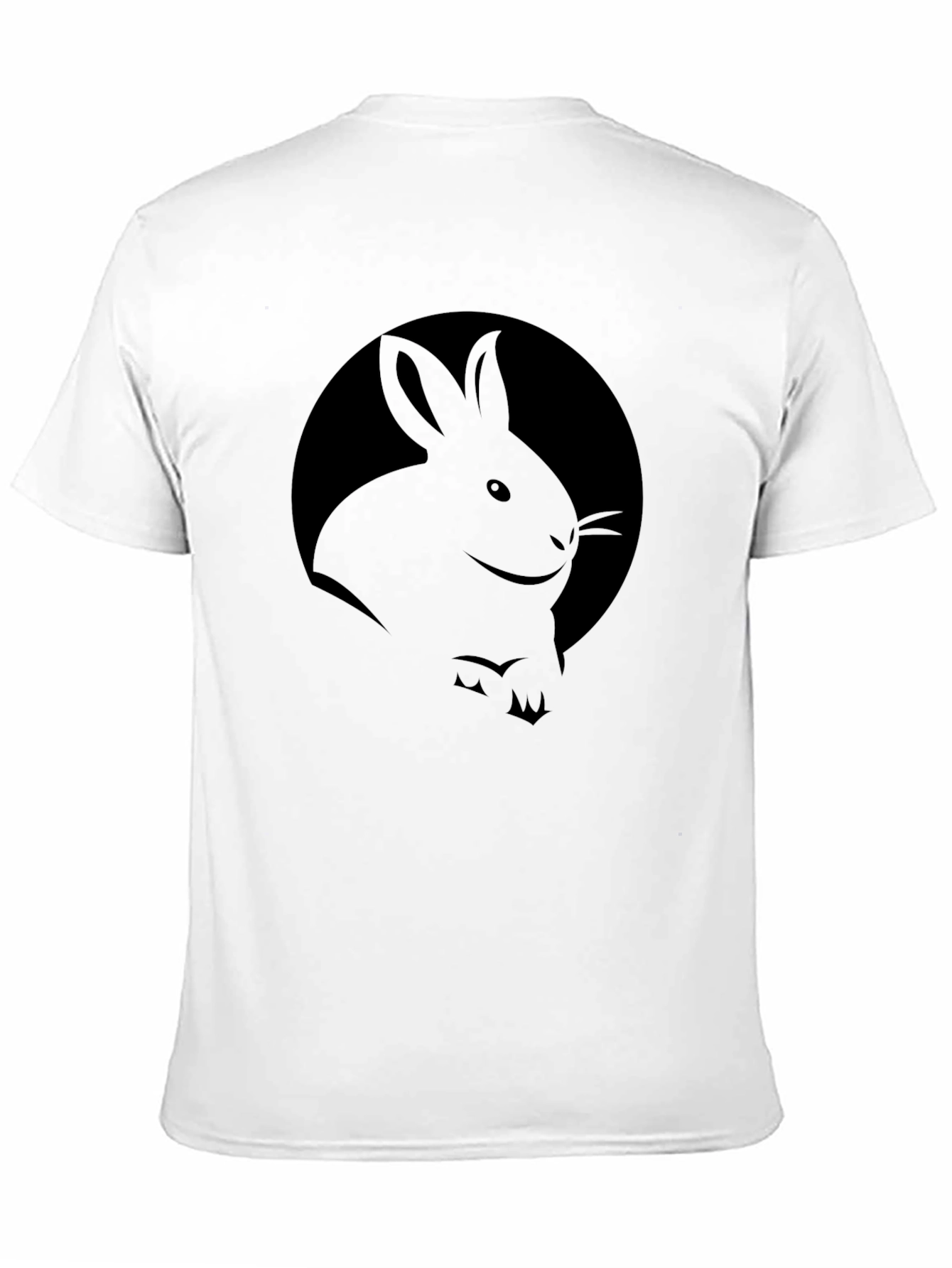 Black Rabbit Graphic Black T-Shirt view 11