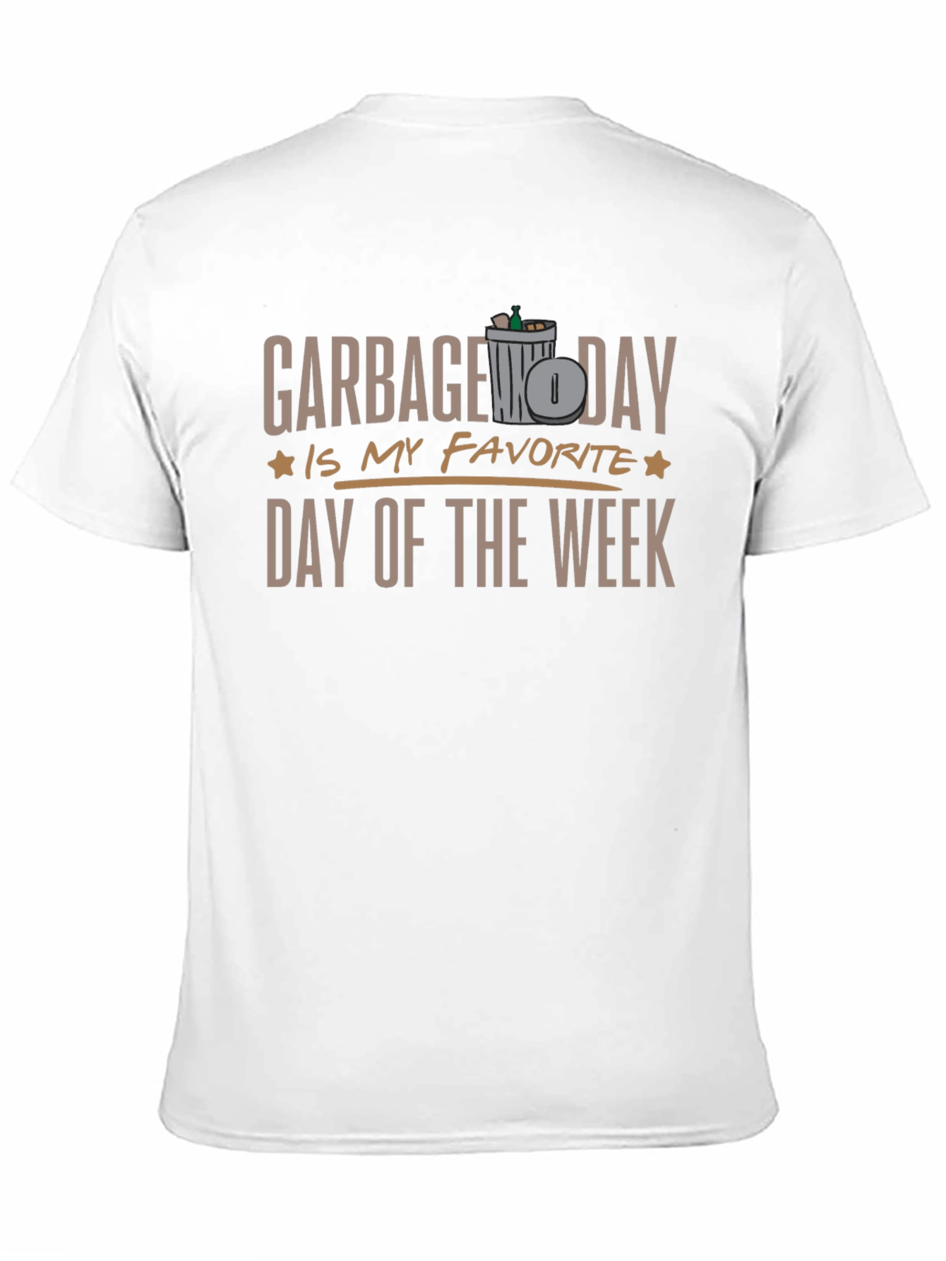 Black Garbage Day T-Shirt - Favorite Day of The Week Tee view 11