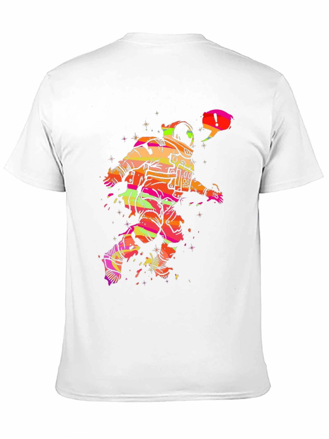 Black Astronaut Graphic Tee - Cool Space Design! view 11