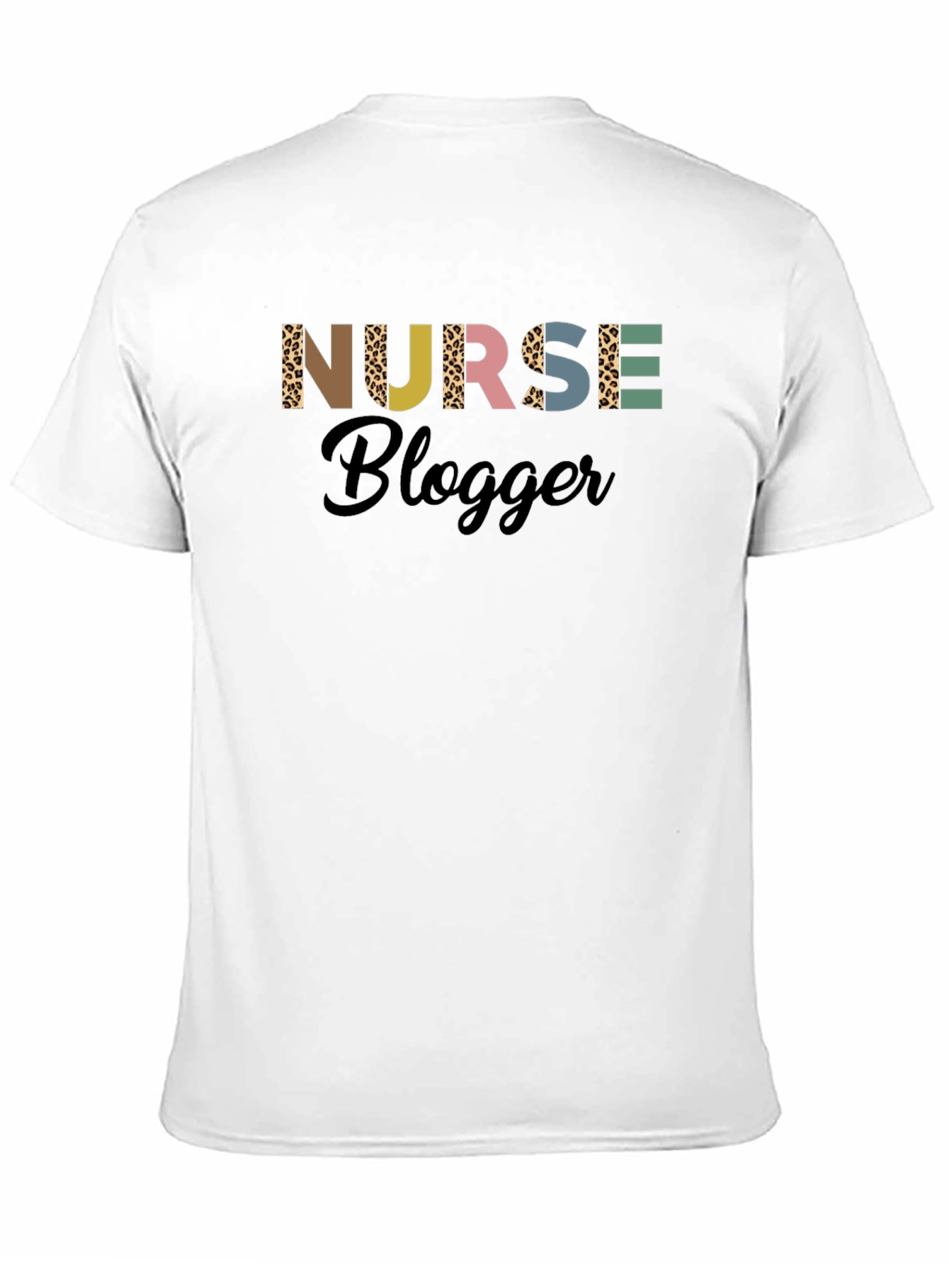 Black Nurse Blogger T-Shirt view 11