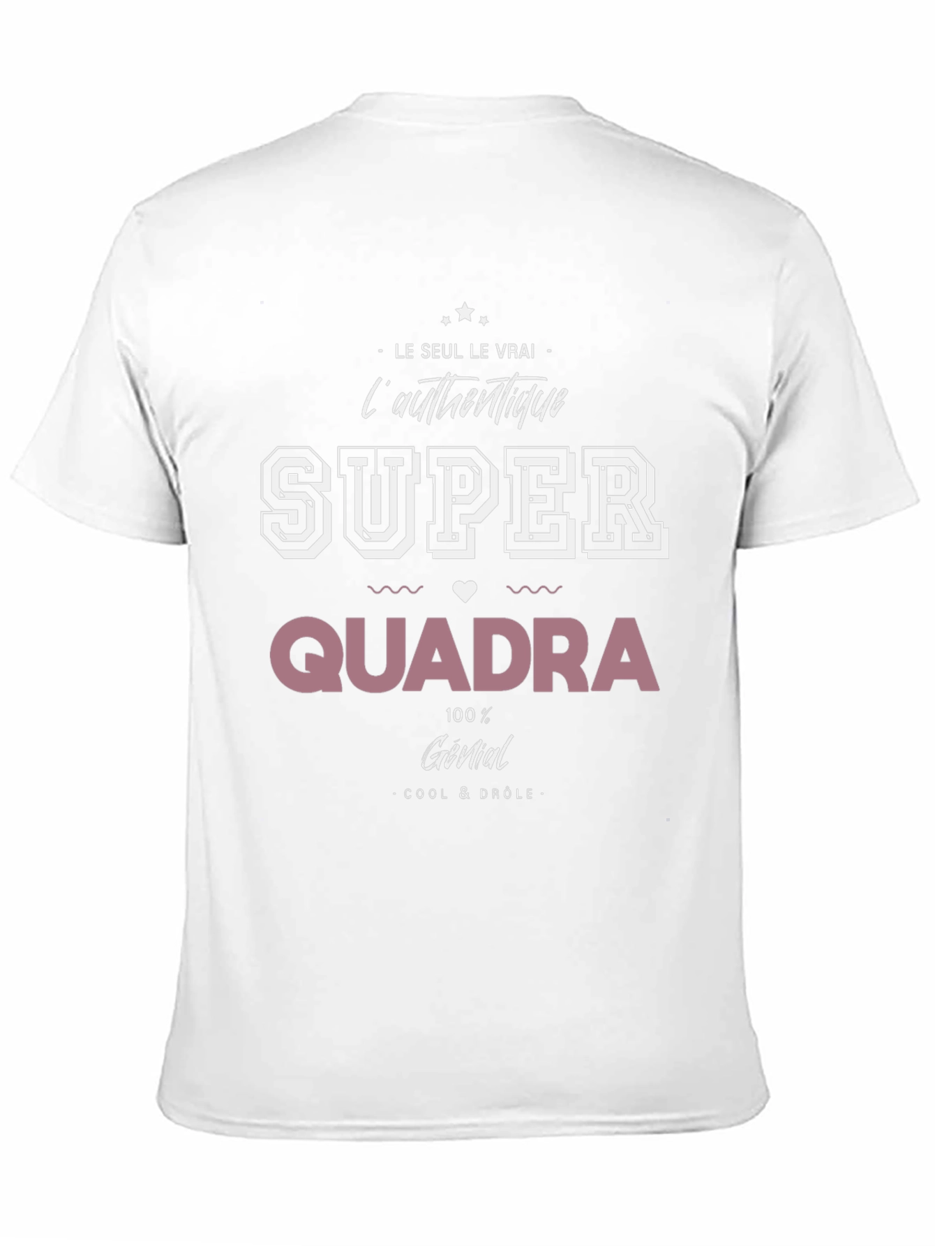 Black Super Quadra T-Shirt - Cool & Drôle view 11