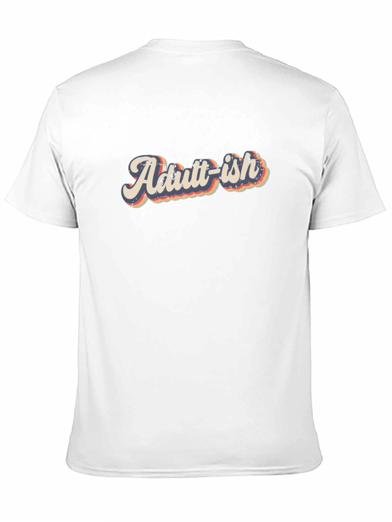 Black Adult-ish Retro T-Shirt view 11