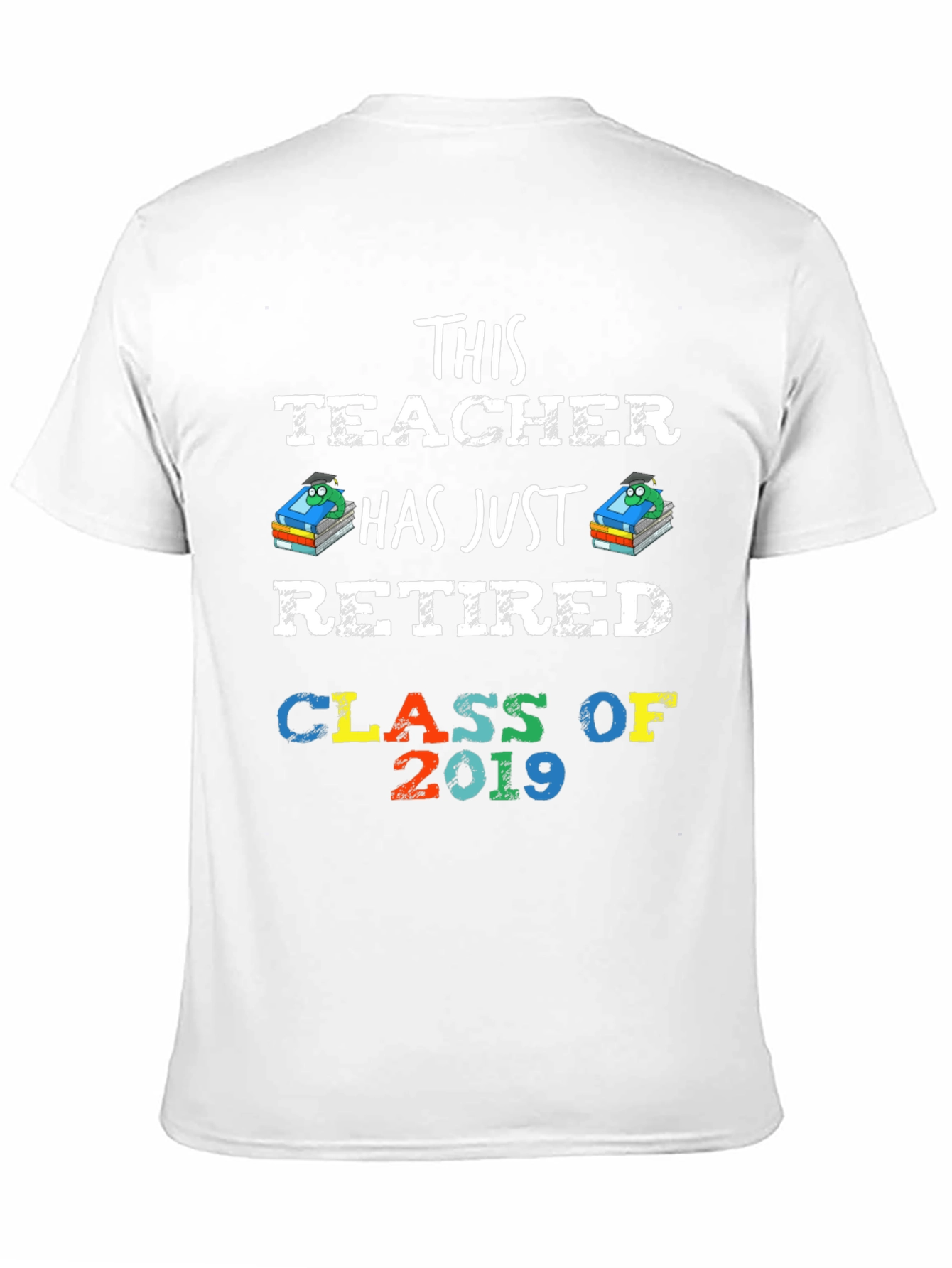 Black Retired Teacher Class of 2019 T-Shirt view 11