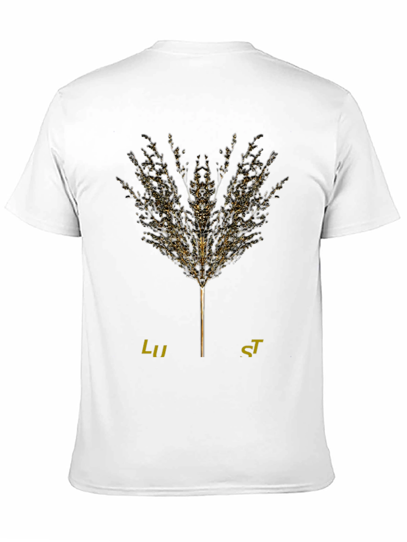 Black Lust Plant Graphic Tee view 11