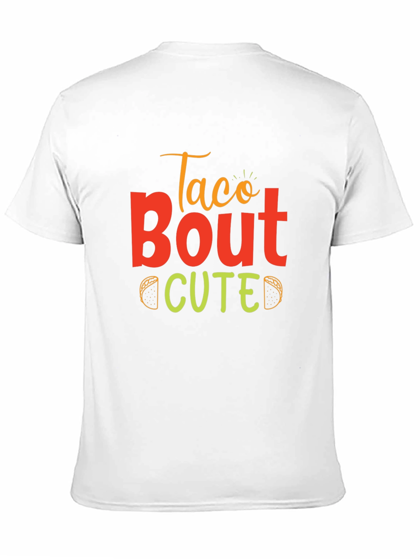 Black Taco Bout Cute T-Shirt view 11