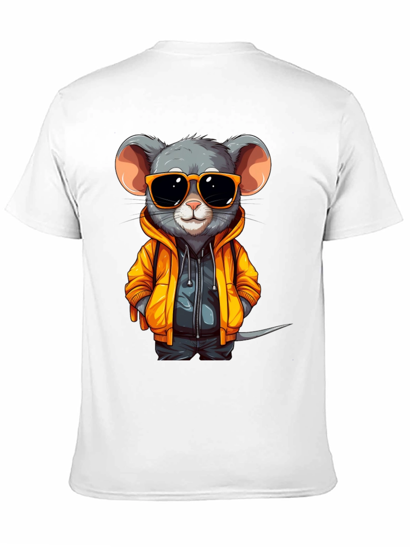 Black Cool Mouse T-Shirt: Fun, Stylish, and Unique! view 11