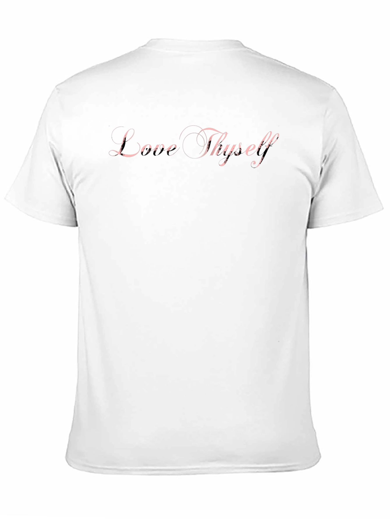 Black Love Thyself Black T-Shirt view 11
