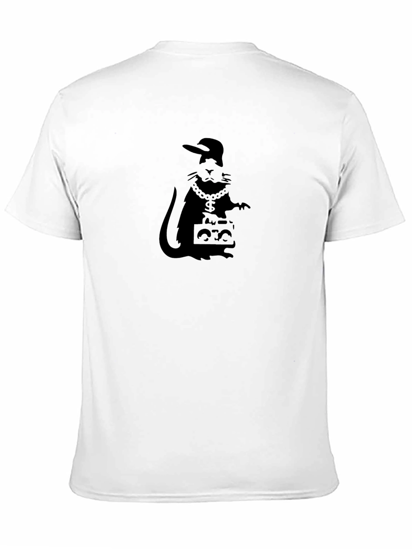 Black Rat DJ Black T-Shirt - Urban Hip Hop Style view 11