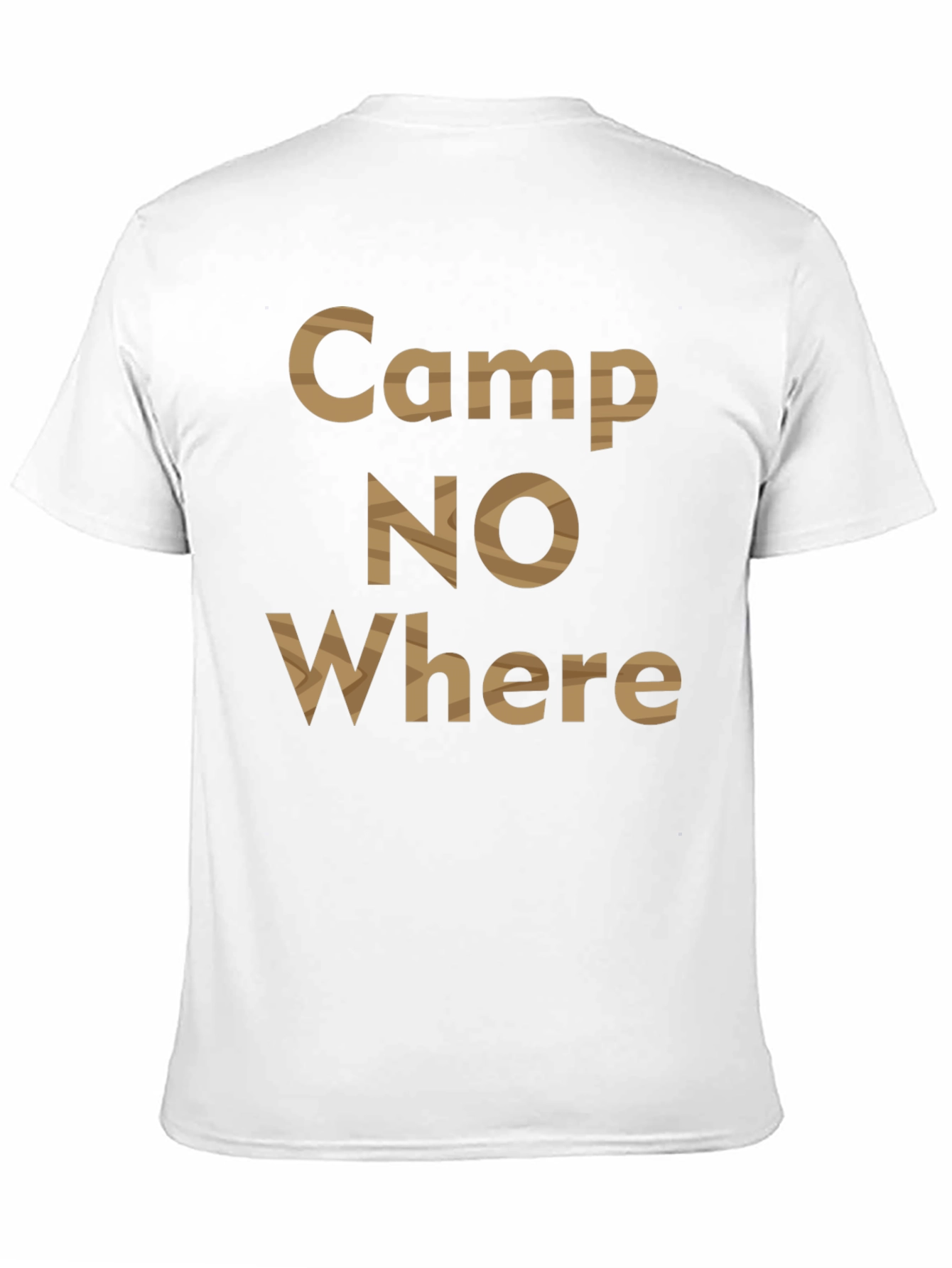 Black Camp Nowhere Graphic Tee - Black Cotton Blend view 11