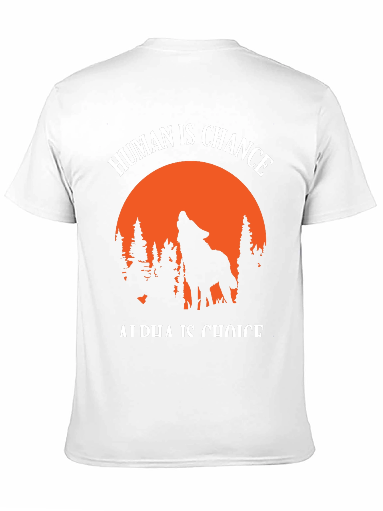 Black Human is Chance Wolf Graphic Tee view 11