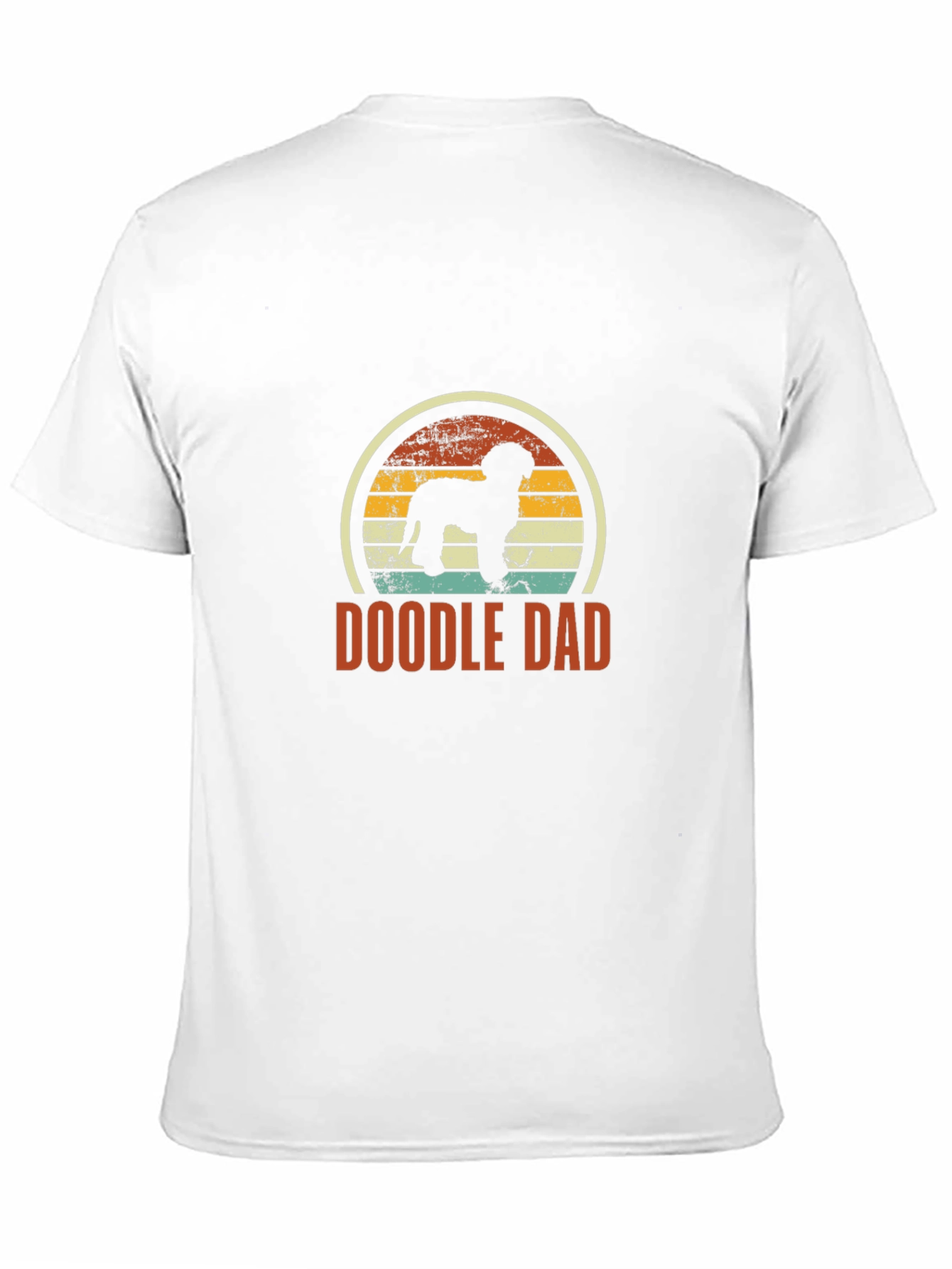 Black Doodle Dad T-Shirt - Retro Dog Lover Tee view 11