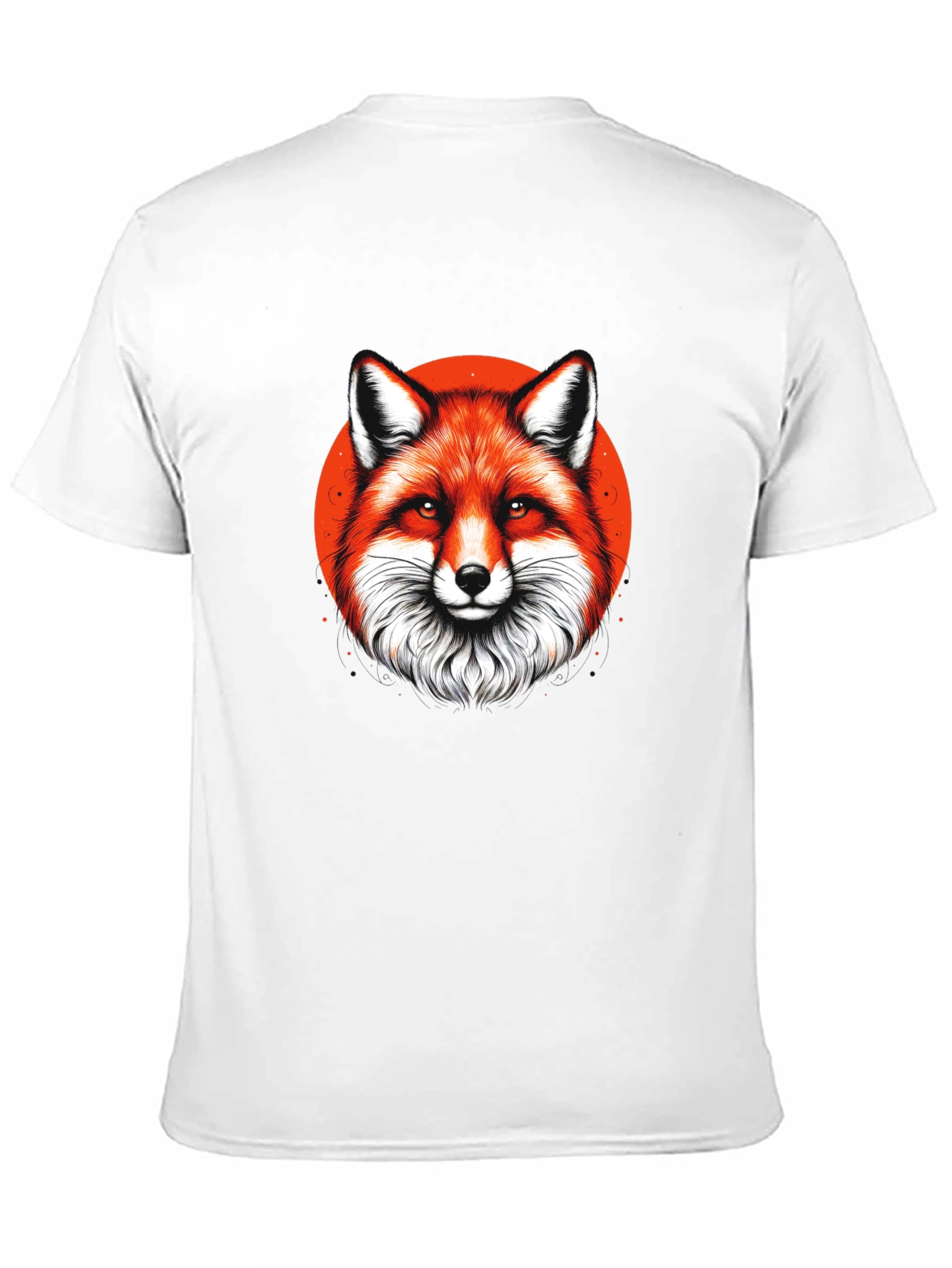 Black Fox Graphic Black T-Shirt - Stylish Animal Tee view 11