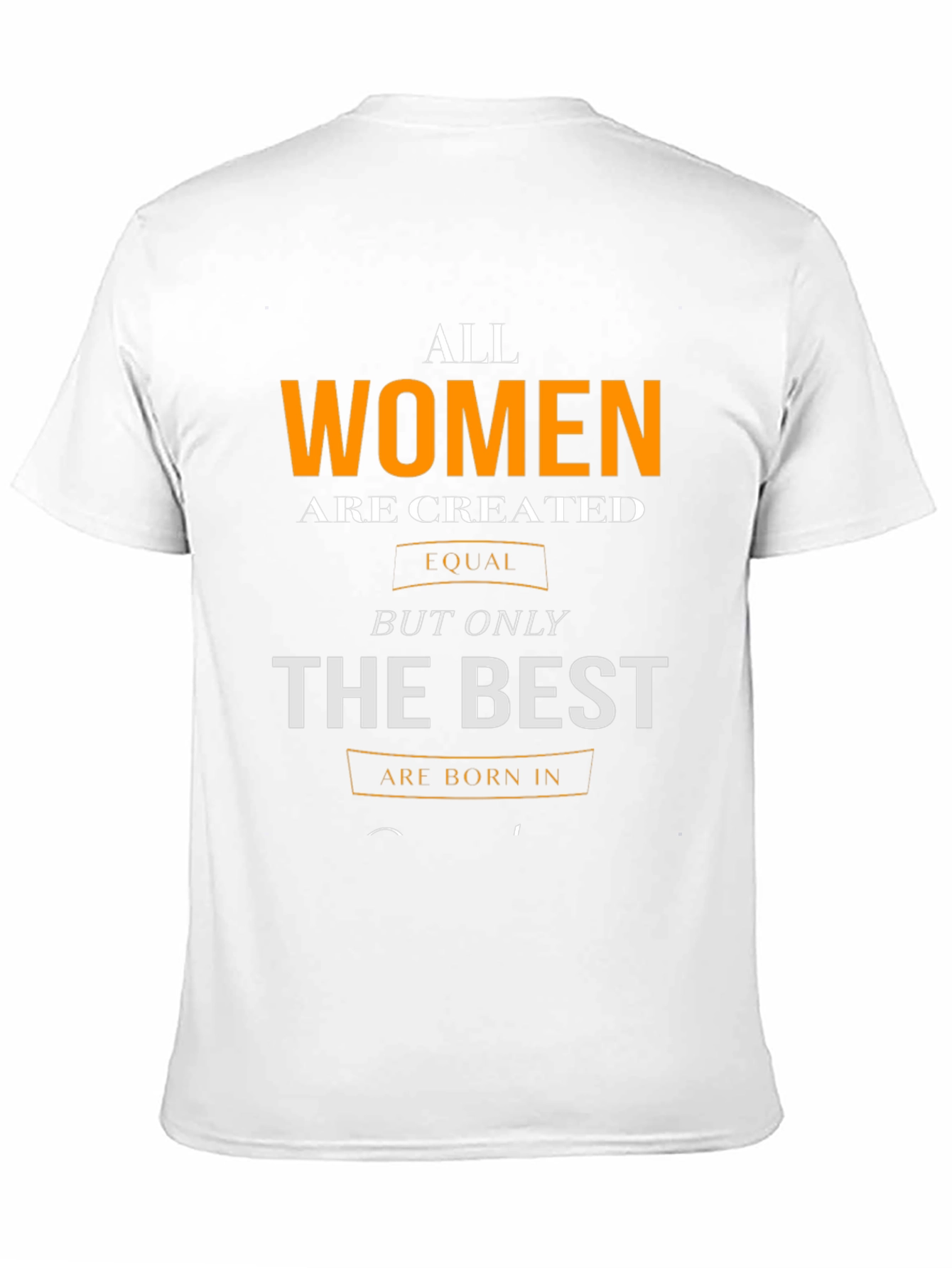 Black Women's Birthday T-Shirt - Born in [Month] view 11