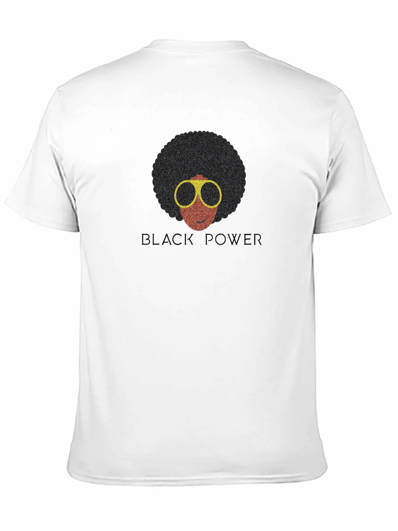 Black Power Afro T-Shirt - Retro Style - 11