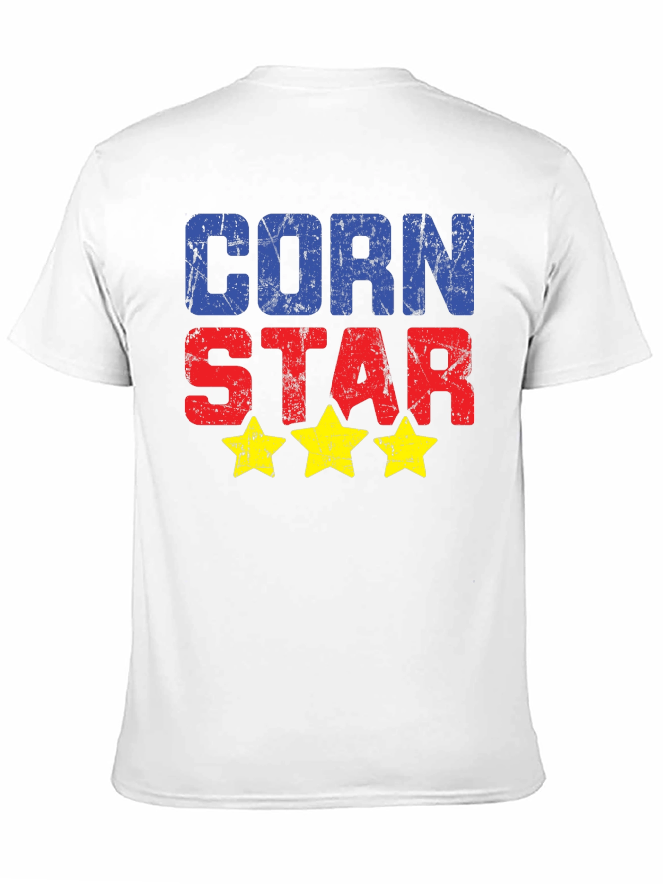 Black Corn Star Graphic Tee - Novelty T-Shirt view 11
