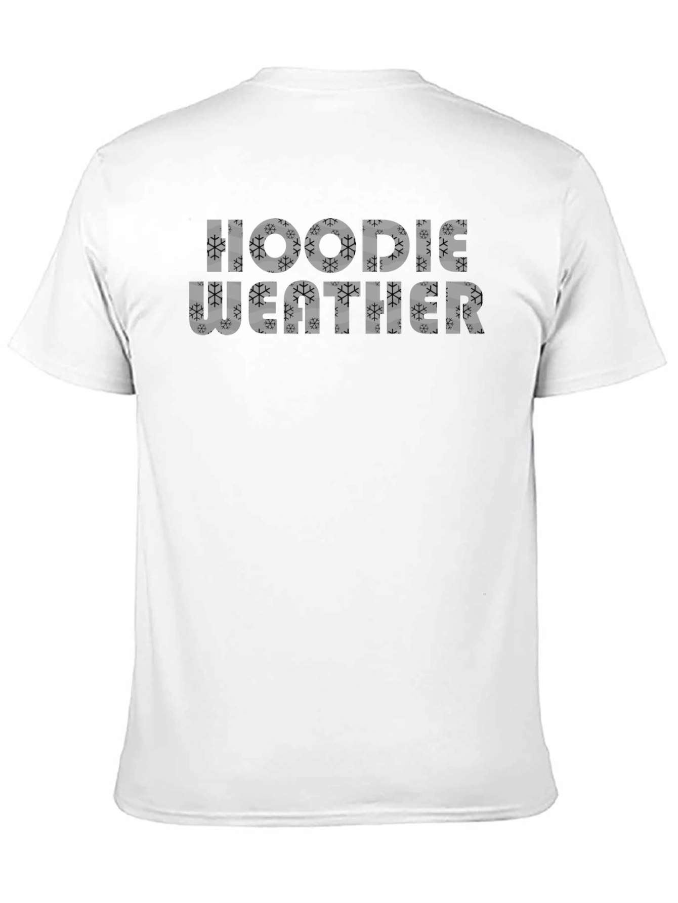 Black Hoodie Weather Graphic T-Shirt - Cozy & Stylish view 11