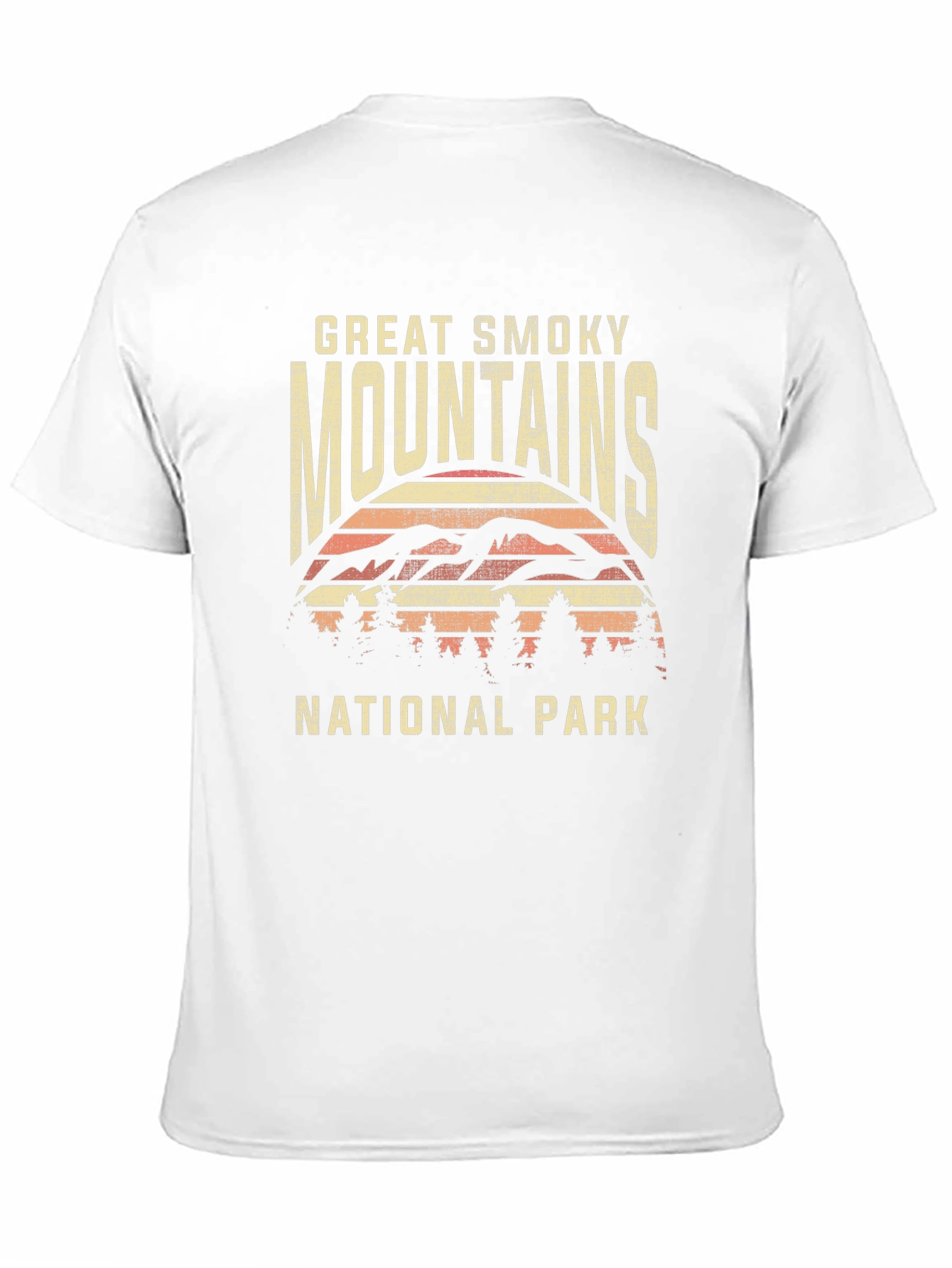 Black Great Smoky Mountains National Park T-Shirt view 11