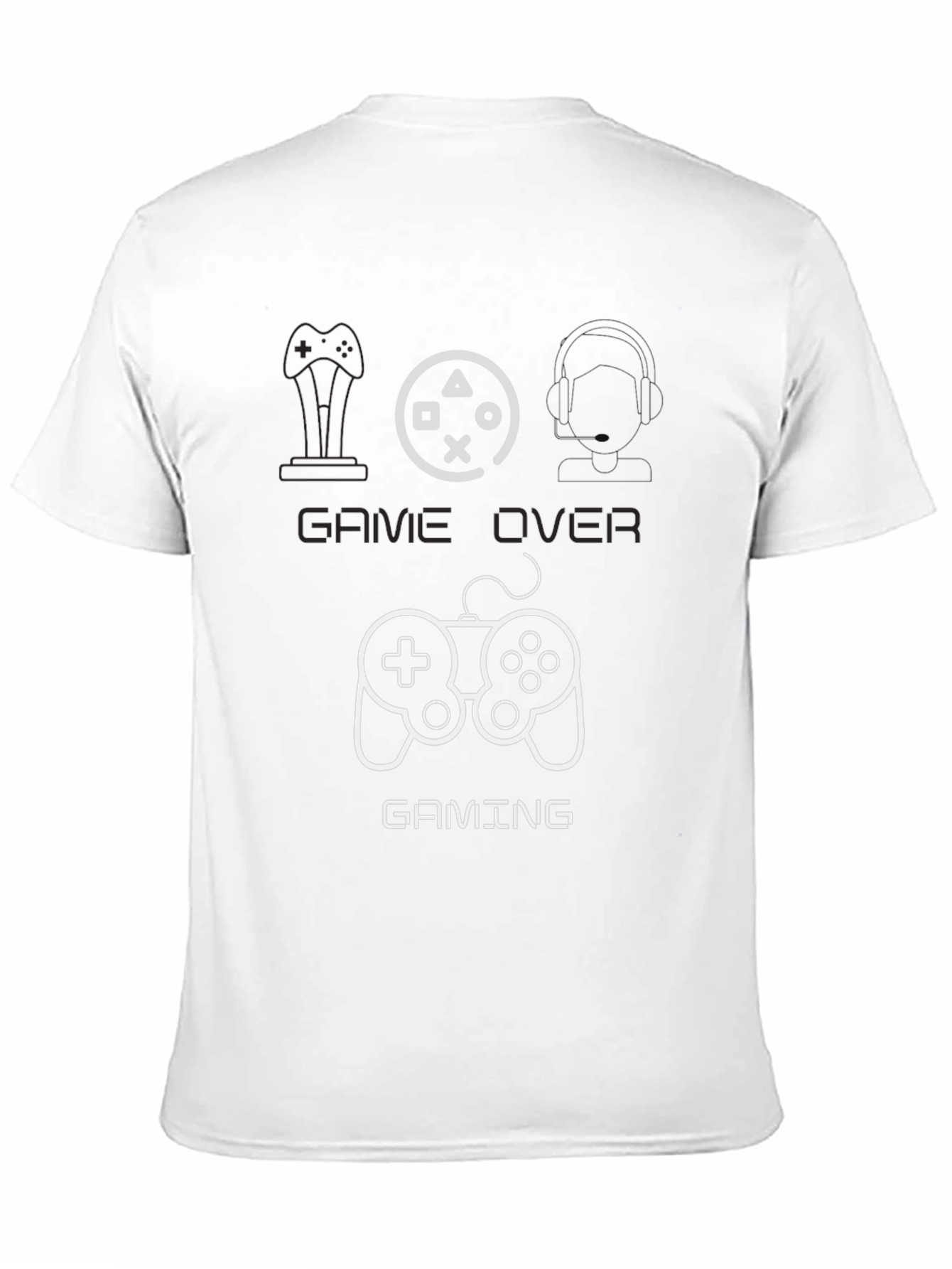 Gaming T-Shirt Game Over Graphic Tee - 11